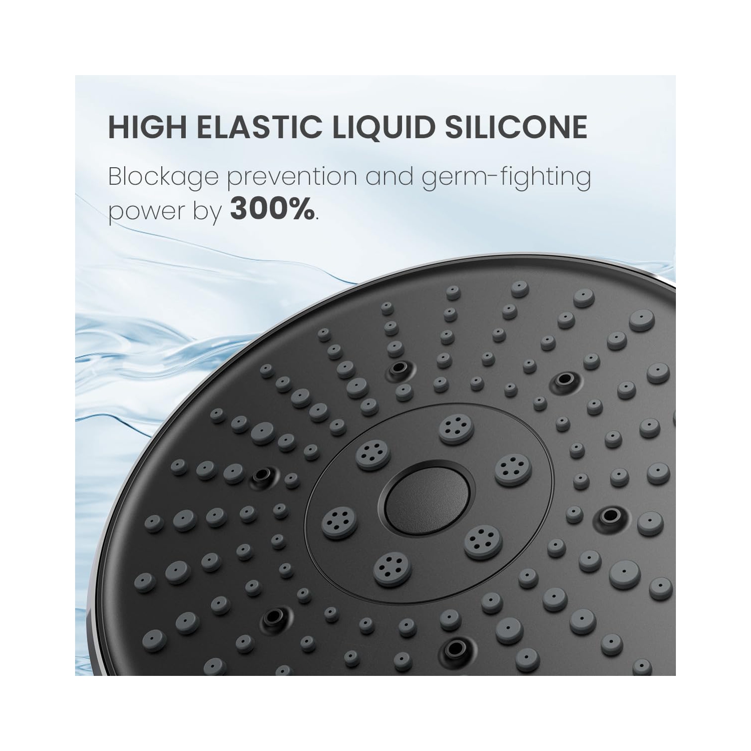 Pomme de douche haute pression à main, style chrome moderne de luxe, pulvérisateur électrique pour nettoyer les coins, la baignoire et les animaux,