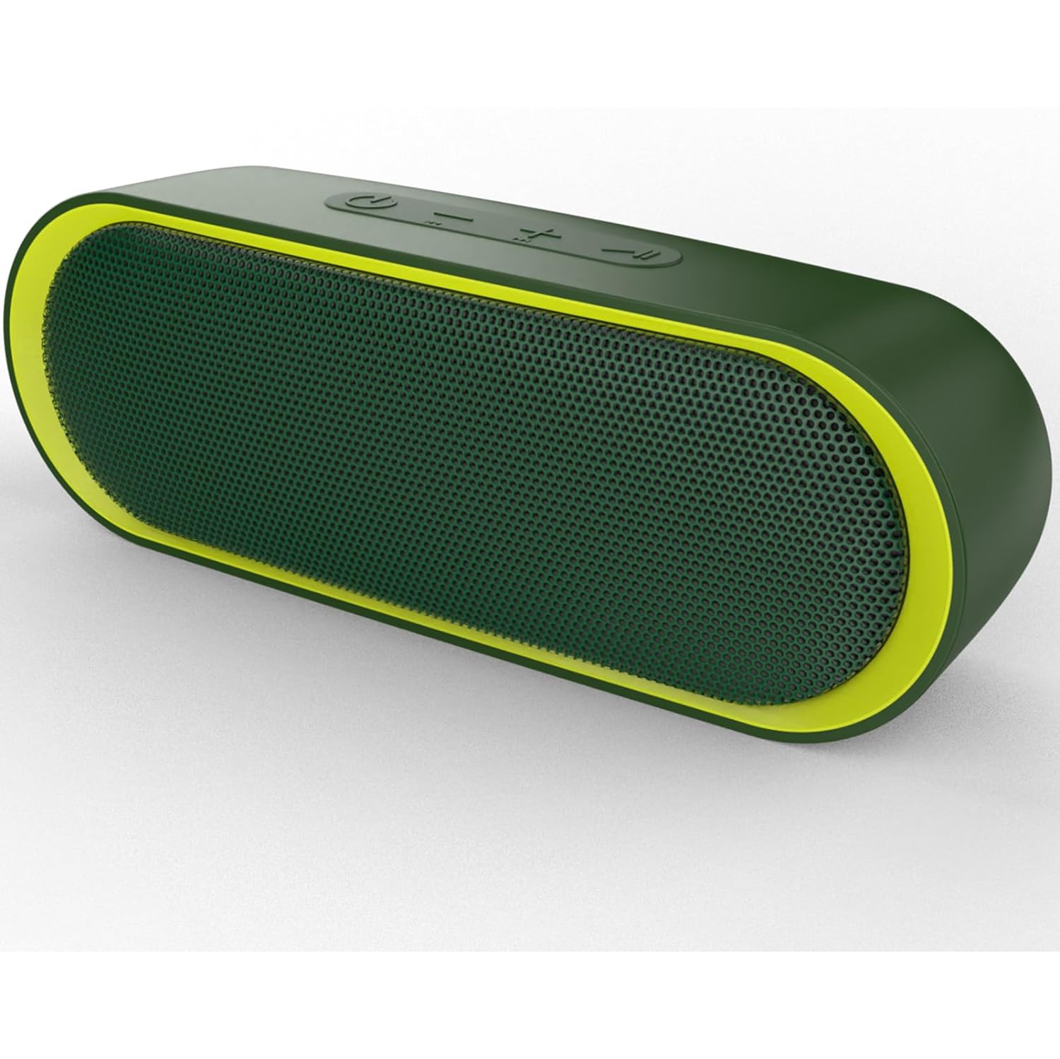 Bluetooth Speakers, Waterproof Portable Speakers with TWS, 24 Playtime, Stereo Sound, Wireless for Home Shower Pool Beach Outdoor Green