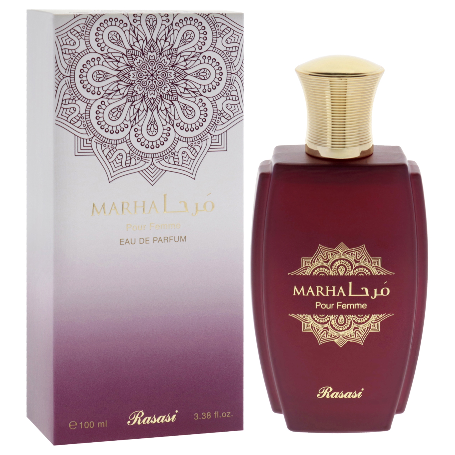 RASASI MARHA POUR FEMME by Rasasi EAU DE PARFUM SPRAY 3.3 OZ