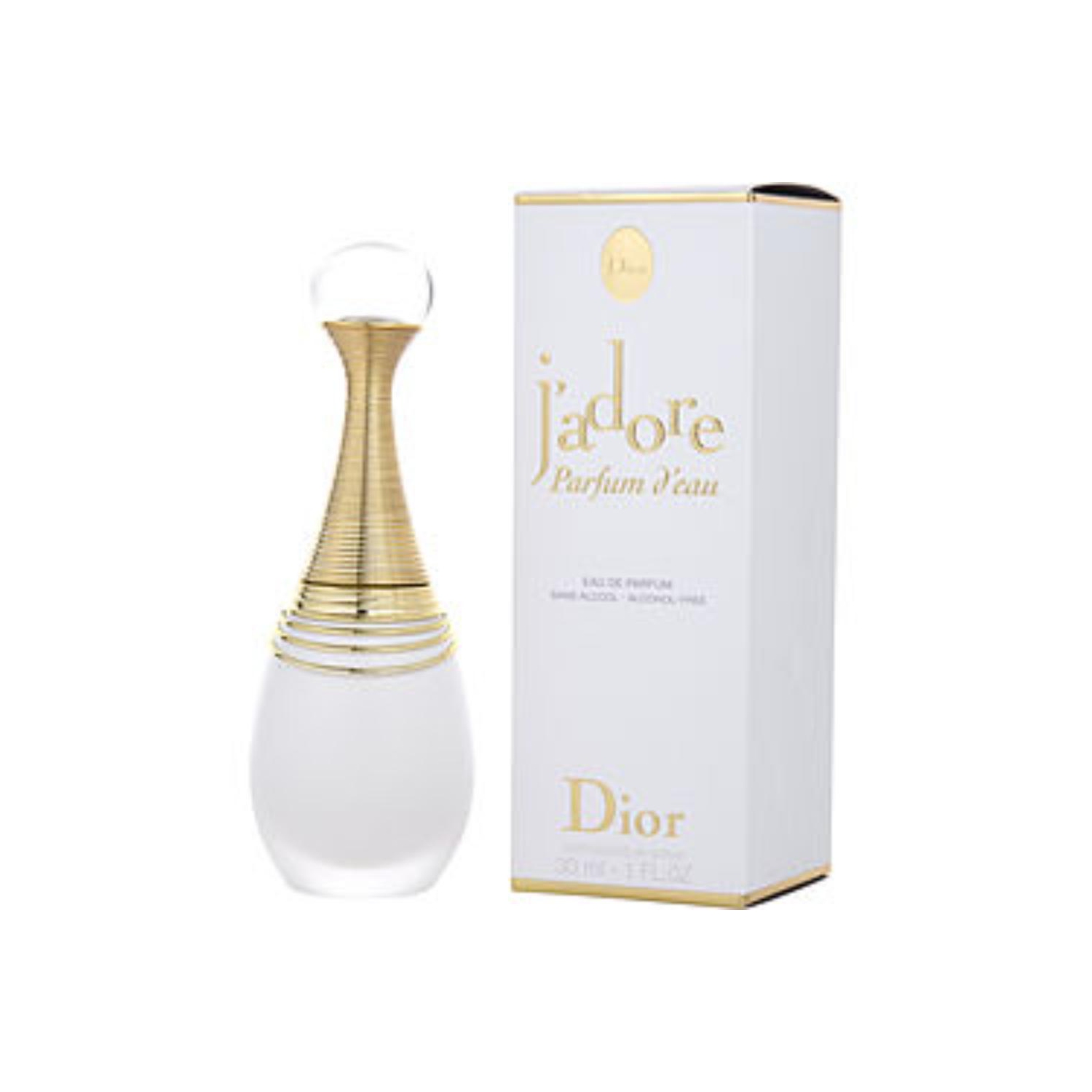 JADORE PARFUM D'EAU by Christian Dior EAU DE PARFUM SPRAY 1 OZ (ALCOHOL FREE)