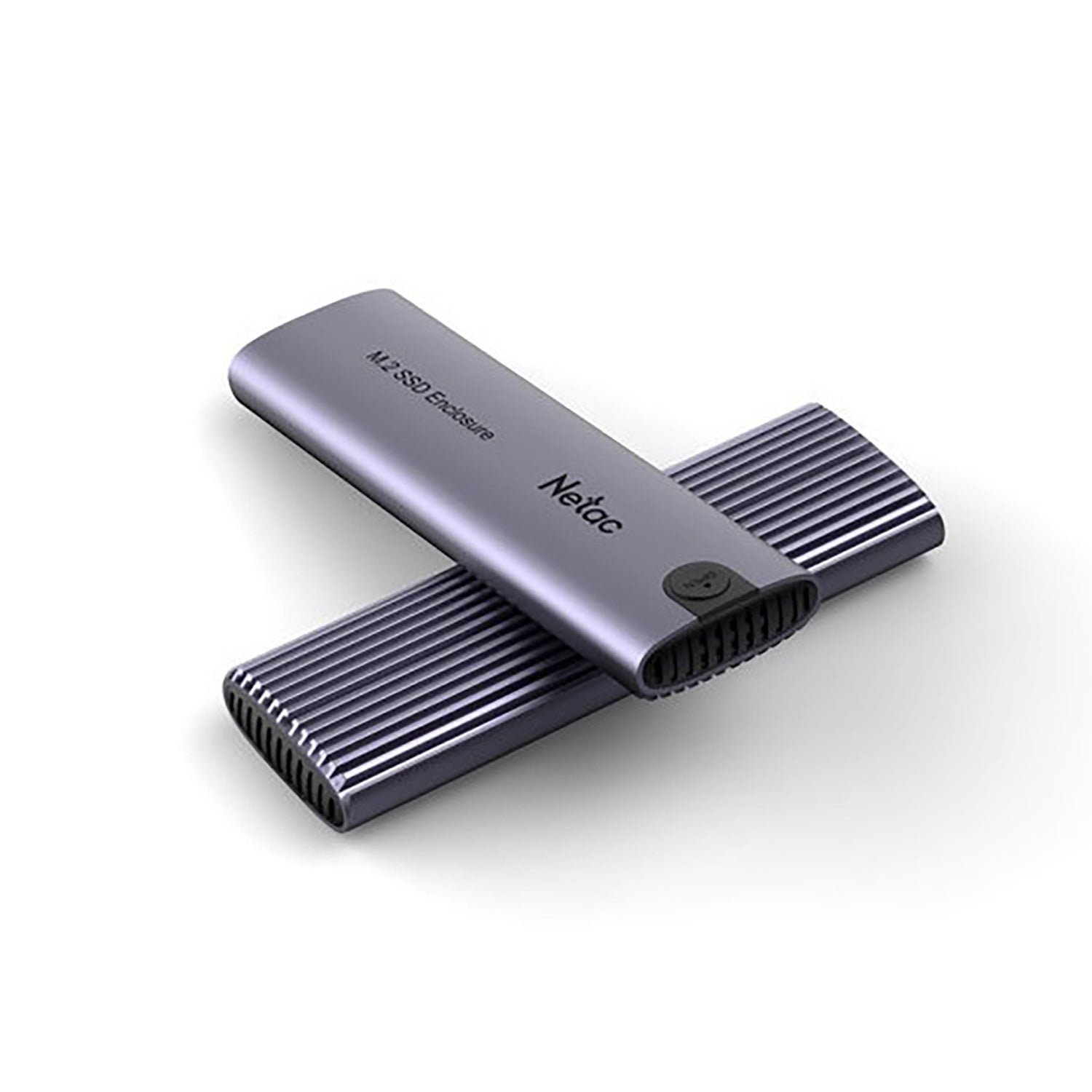 Netac – Ensemble de disque SSD USB 3,2 et de boîtier externe, capacité 1&nbsp;To avec câble USB-A et USB-C.