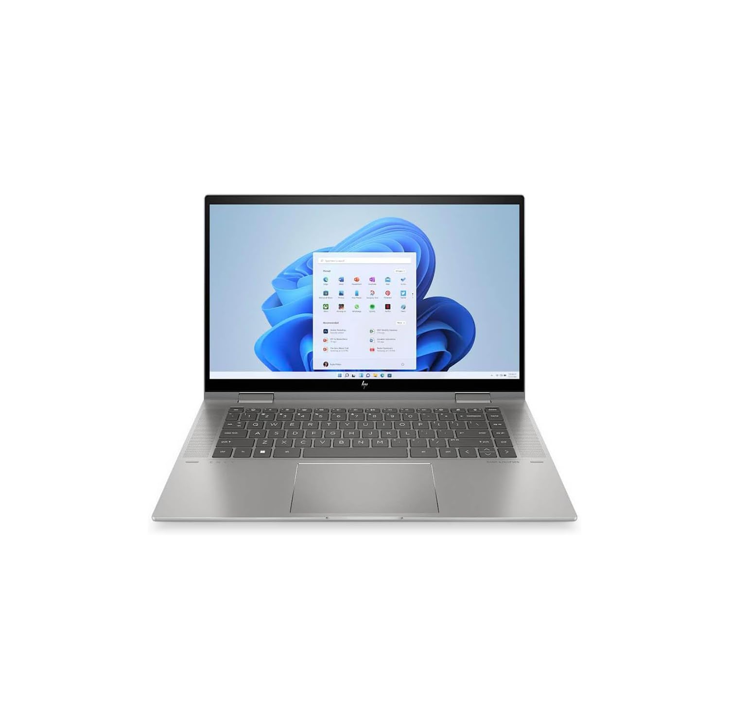 HP ENVY x360 2-in-1 15.6" TouchScreen FHD Laptop (Intel Core i7-1255U, 16GB RAM, 512GB SSD, Windows 11) - Natural Silver (15-ew0023dx)