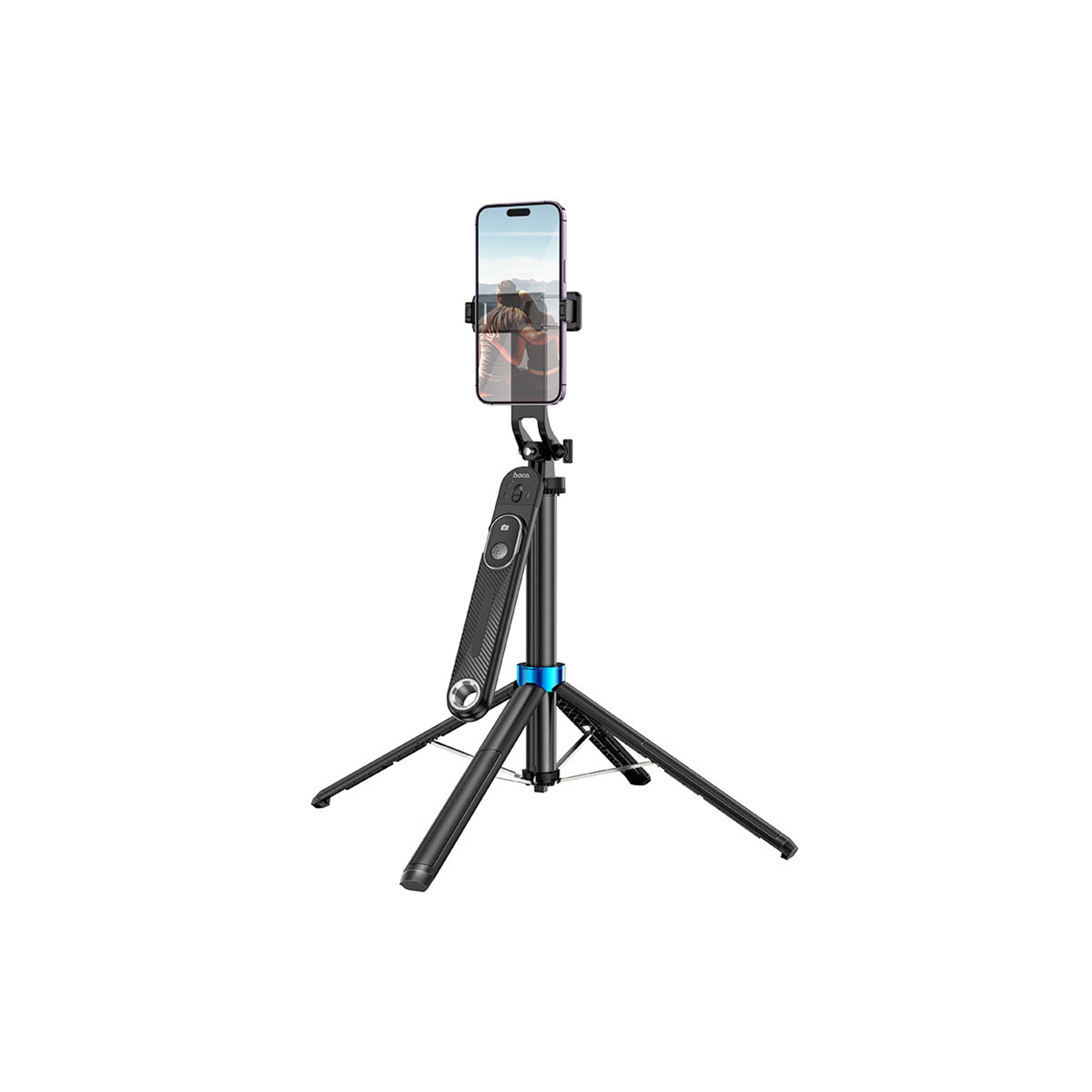 Selfie Stick Tripod & Wireless Bluetooth Remote Extendable Monopod Stand for Live Stream Tiktok Cell Phone iPhone Samsung