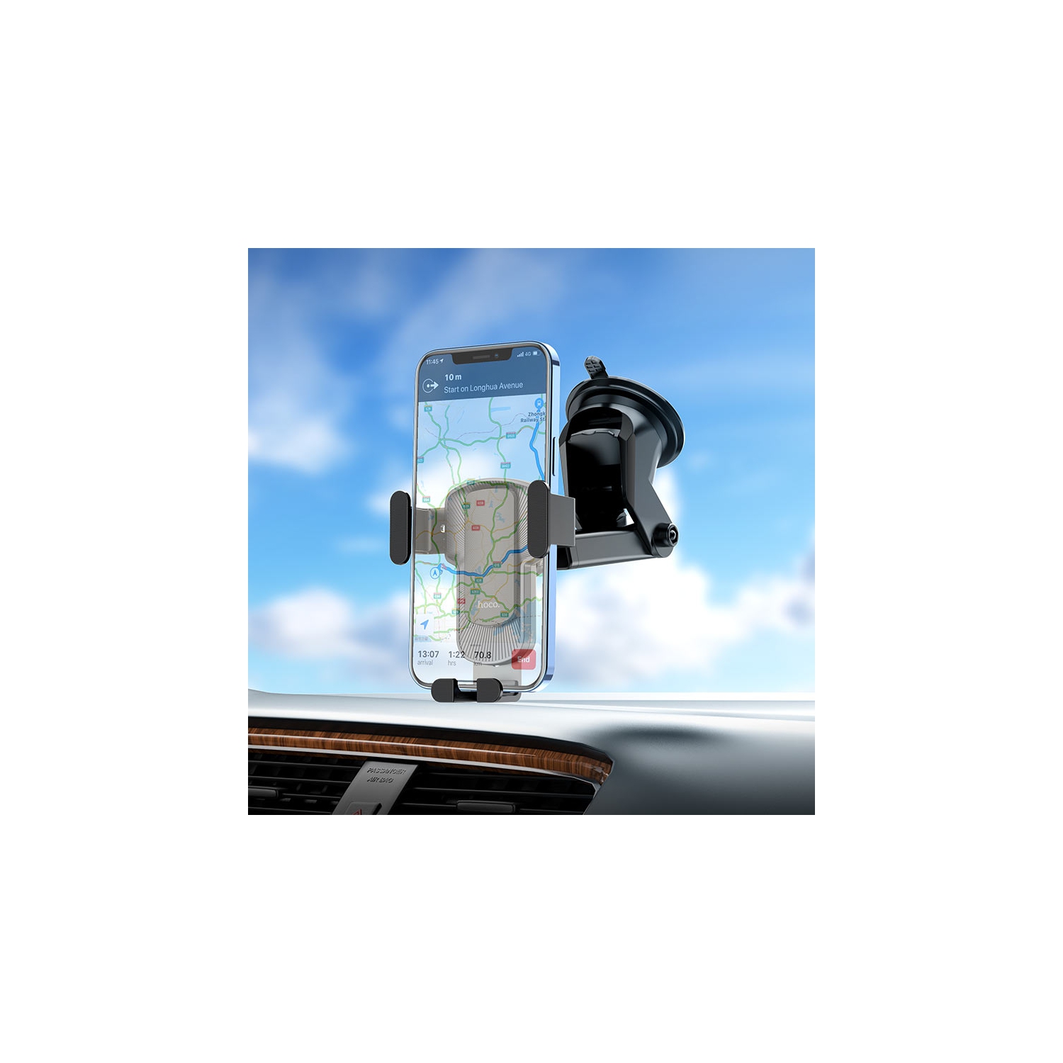 Universal Dashboard Windshield Sticky Suction Cup Car Cell Phone Mount Holder for iPhone Samsung Smartphones