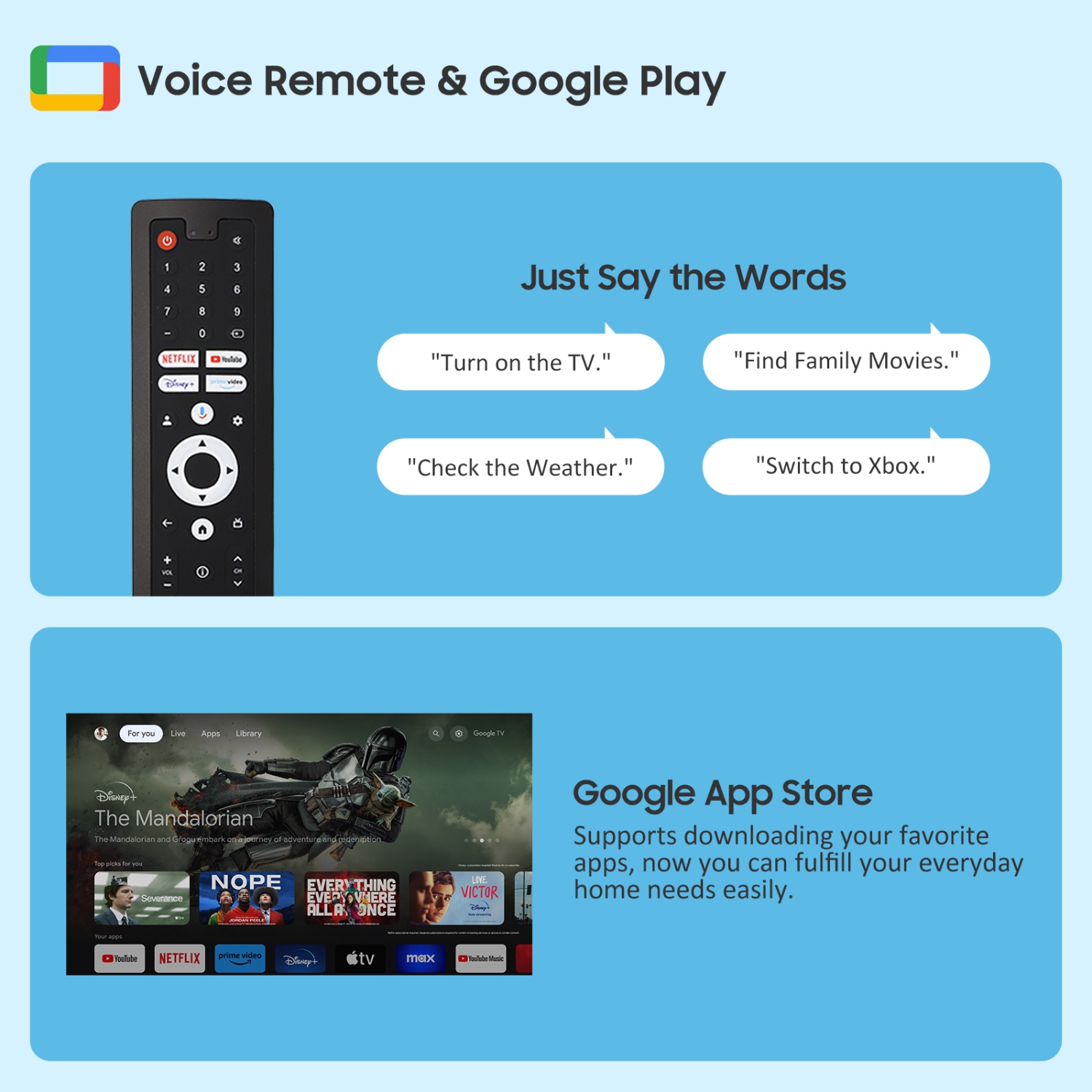 Téléviseur intelligent SYLVOX 12Volt, 24 po plus récent Google TV Support Télécharger des applications avec l'Assistant Google, 1080P DC/AC Powered