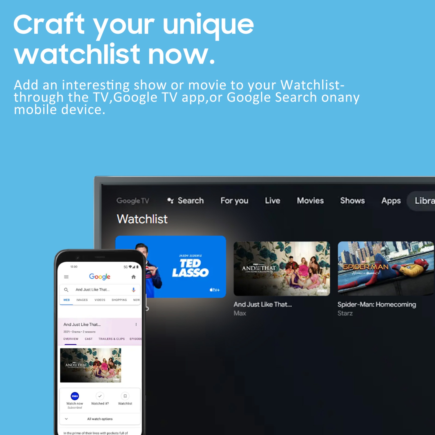 SYLVOX Smart RV TV, 32" 12 Volt TV for RV, Newest Smart Google TV Support Download APPs with Google Assistant, 1080P DC/AC Powered Television for RV