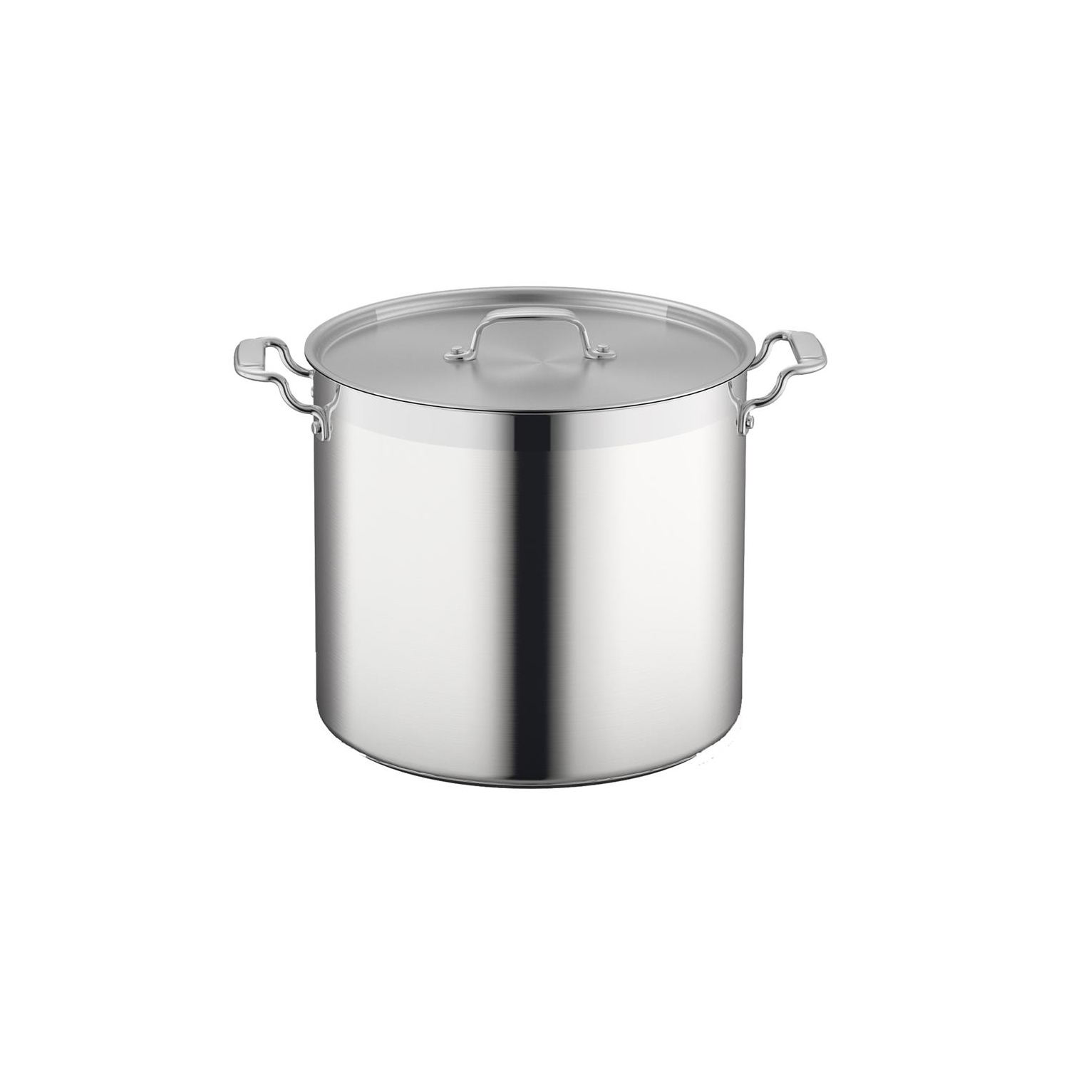 Stainless Steel Cookware Stockpot - 24 Quart, Heavy Duty Induction Pot, Soup Pot With Stainless Steel Lid