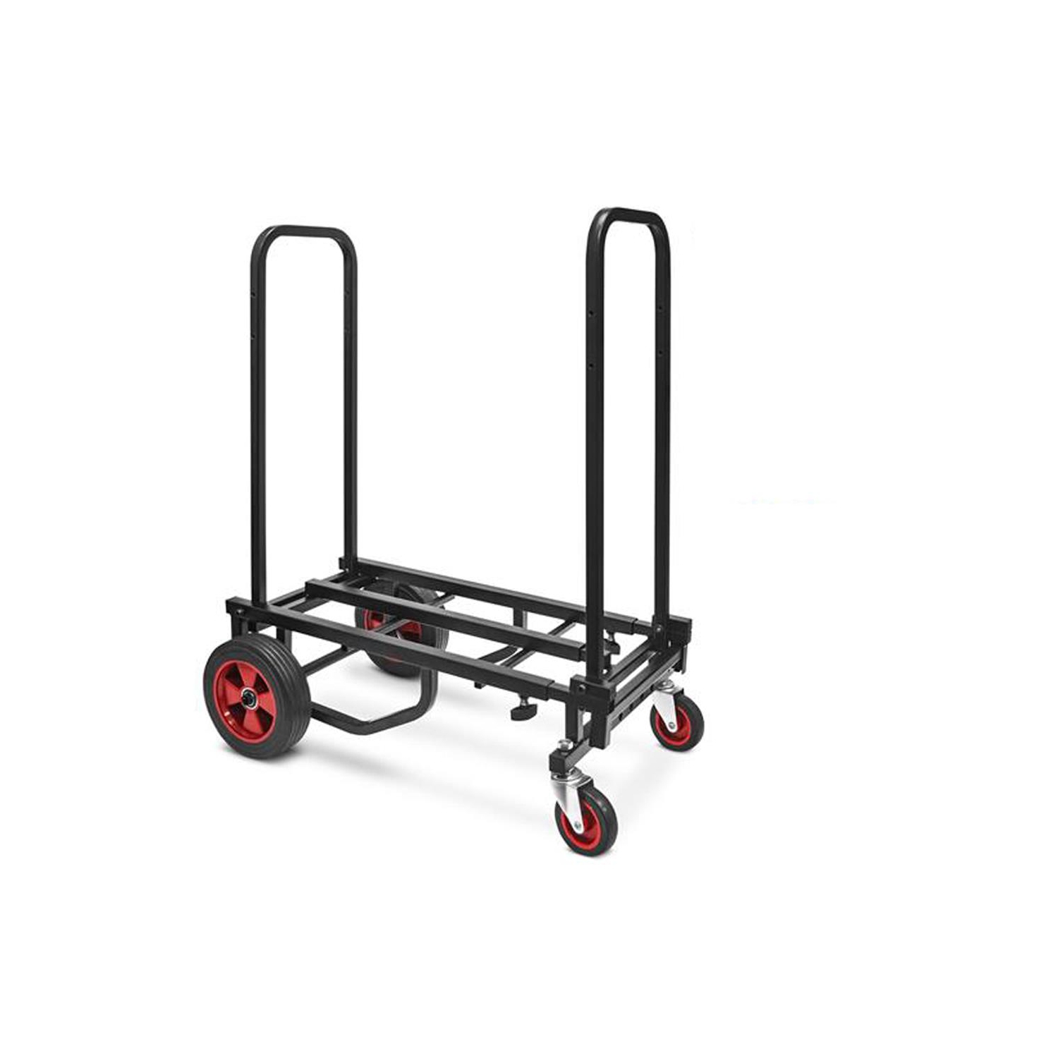 Adjustable Professional Equipment Cart - Compact 8-in-1 Folding Multi-Cart, Hand Truck/Dolly/Platform Cart, Extends Up to 27.52'' to 44.25''