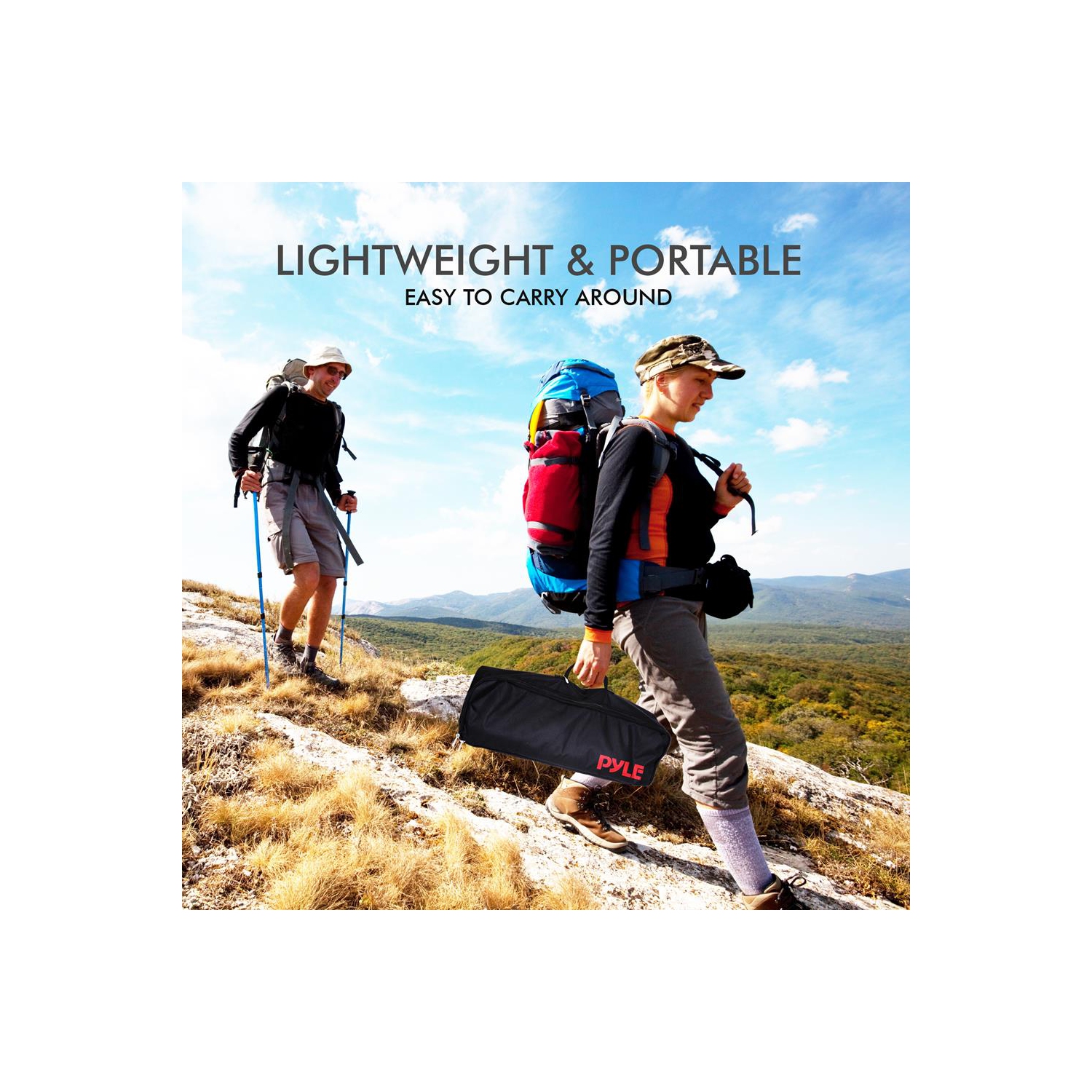 120'' Portable Outdoor Projection Screen - Lightweight Viewing Projector Display with Frame Stand, HD 16:9 Pickup Display