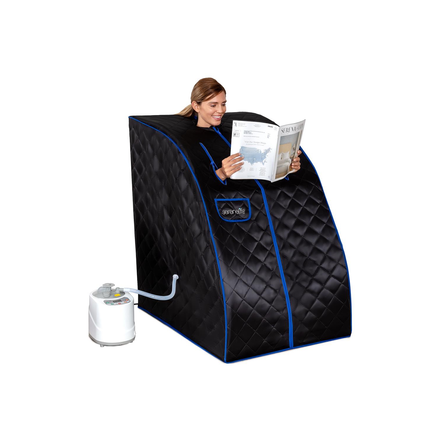 Sauna portatif à vapeur – Sauna pour une personne pour détoxifier et perdre du poids