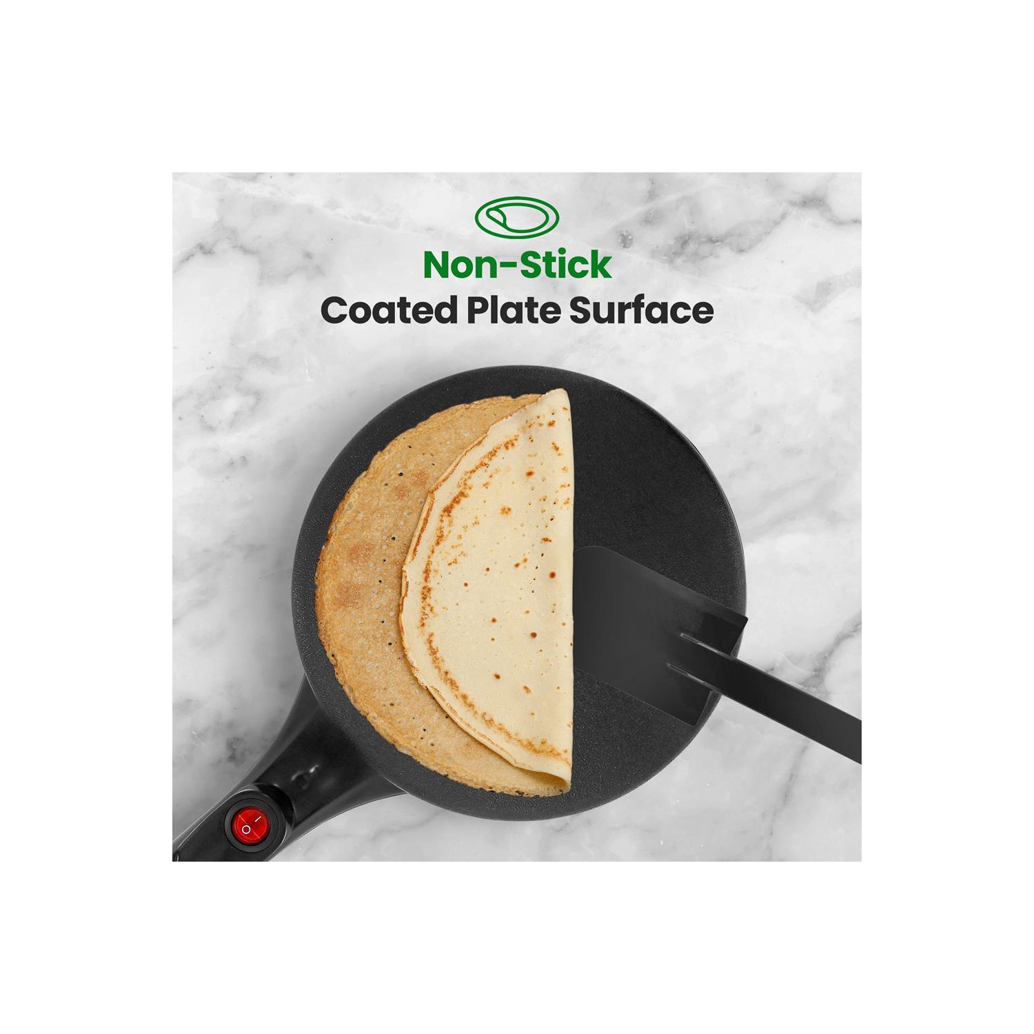 Electric Griddle - Crepe Maker Hot Plate Cooktop