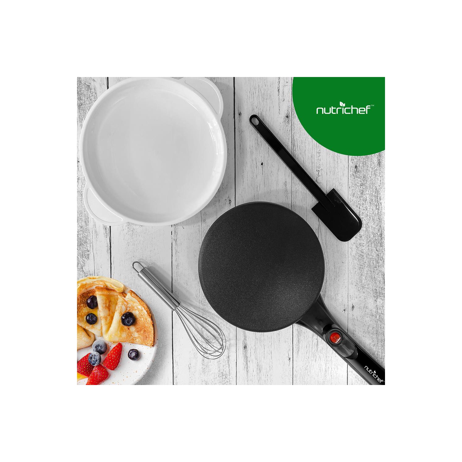 Electric Griddle - Crepe Maker Hot Plate Cooktop