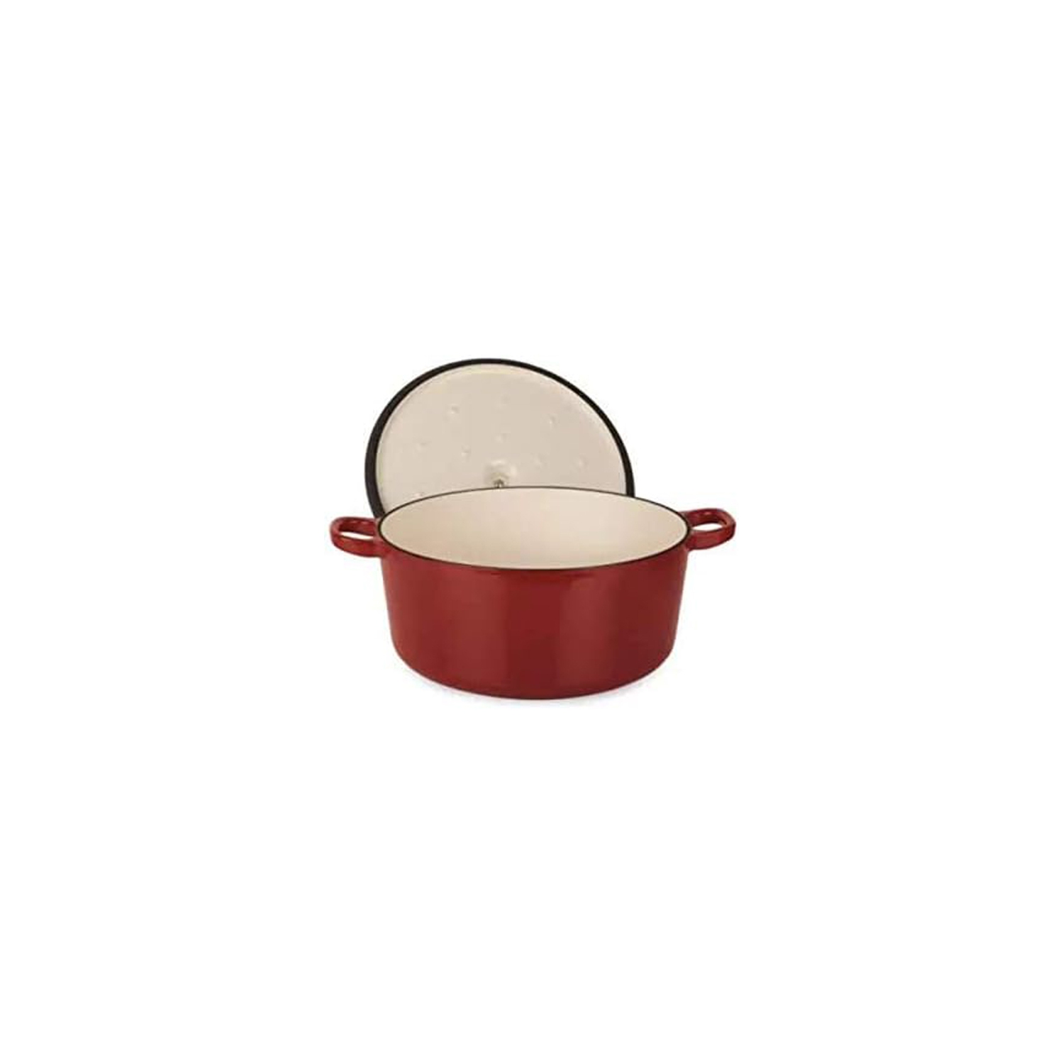 Cuisnart Dutch Oven - Enamelled Cast Iron - 4.4 qt - Red