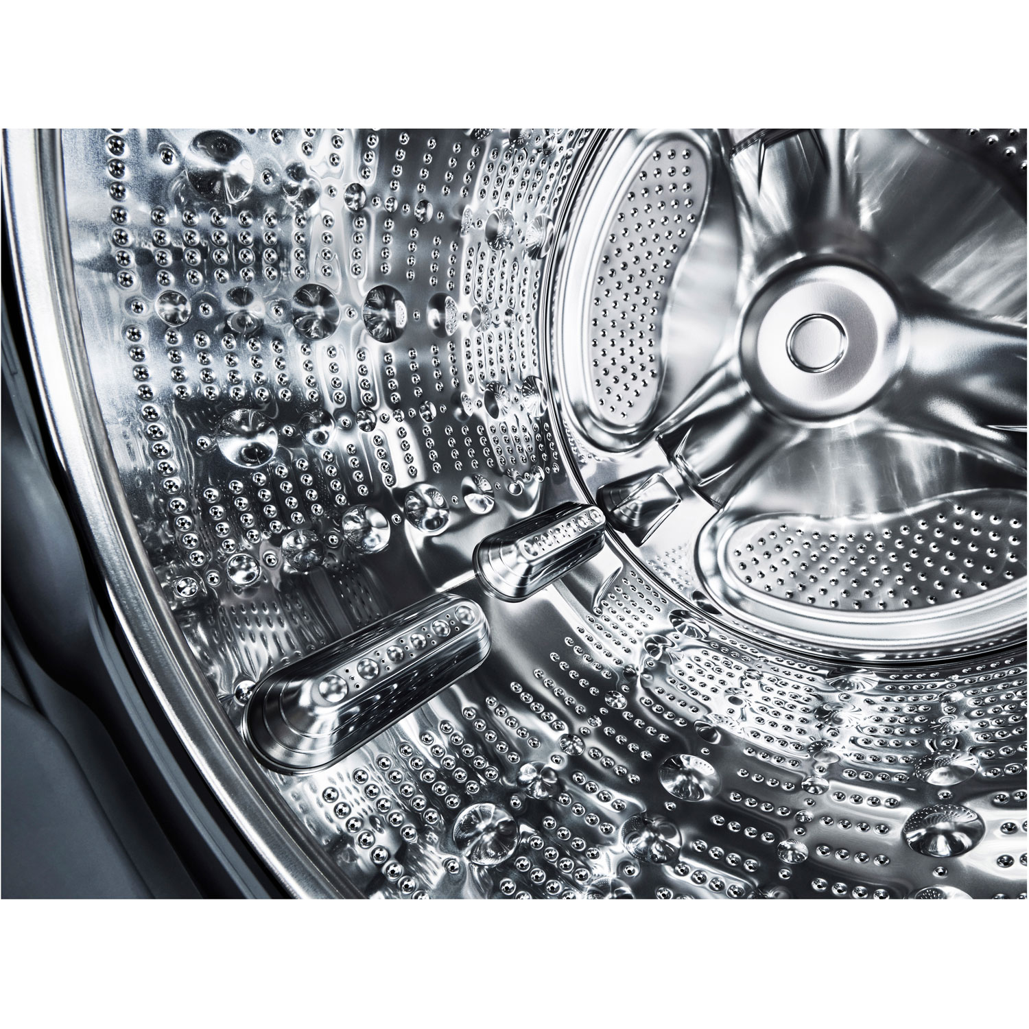 Duo WashTower avec laveuse électrique 5 pi³ et sécheuse de 7,8 pi³ HeatPump de LG - Acier noir