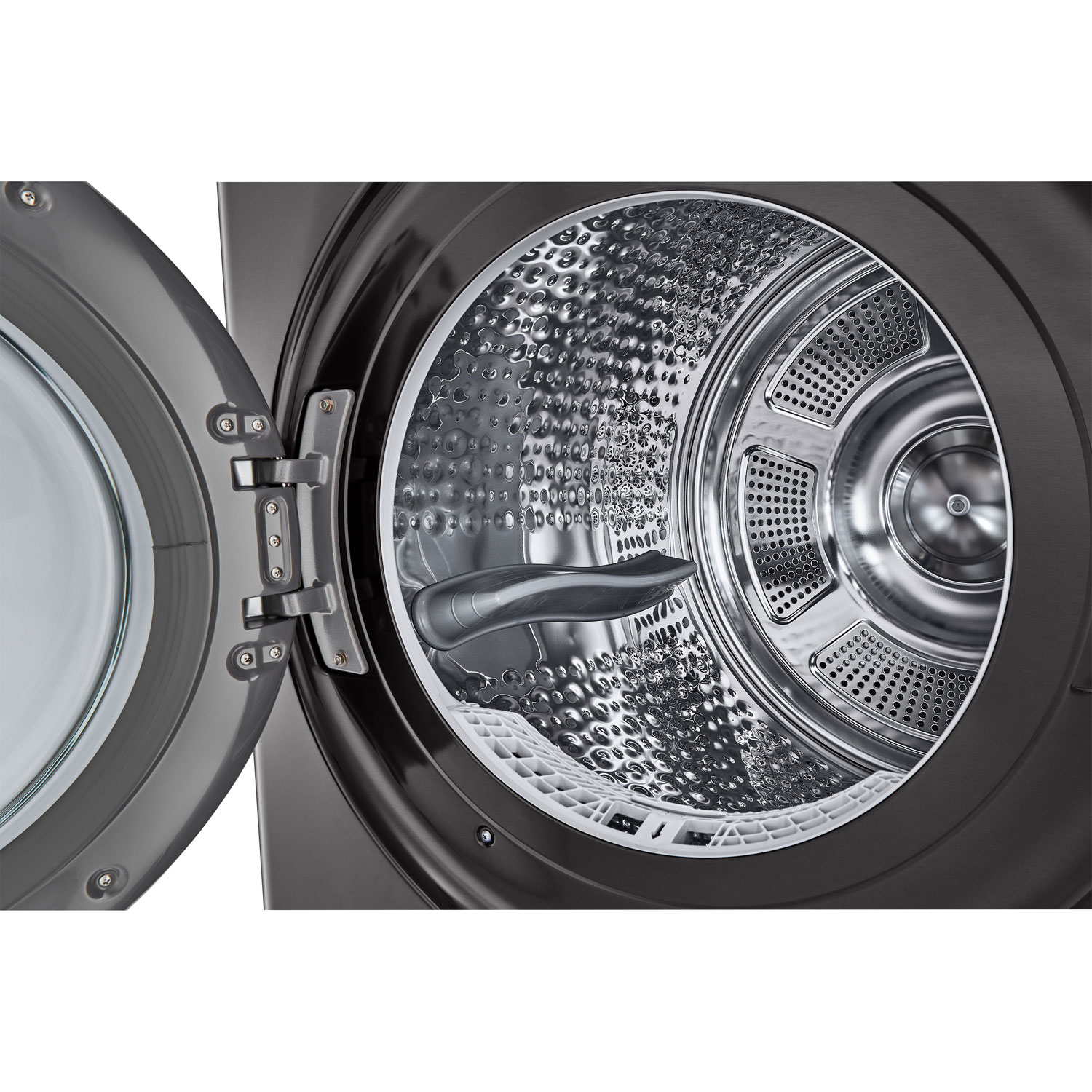 Duo WashTower avec laveuse électrique 5 pi³ et sécheuse de 7,8 pi³ HeatPump de LG - Acier noir