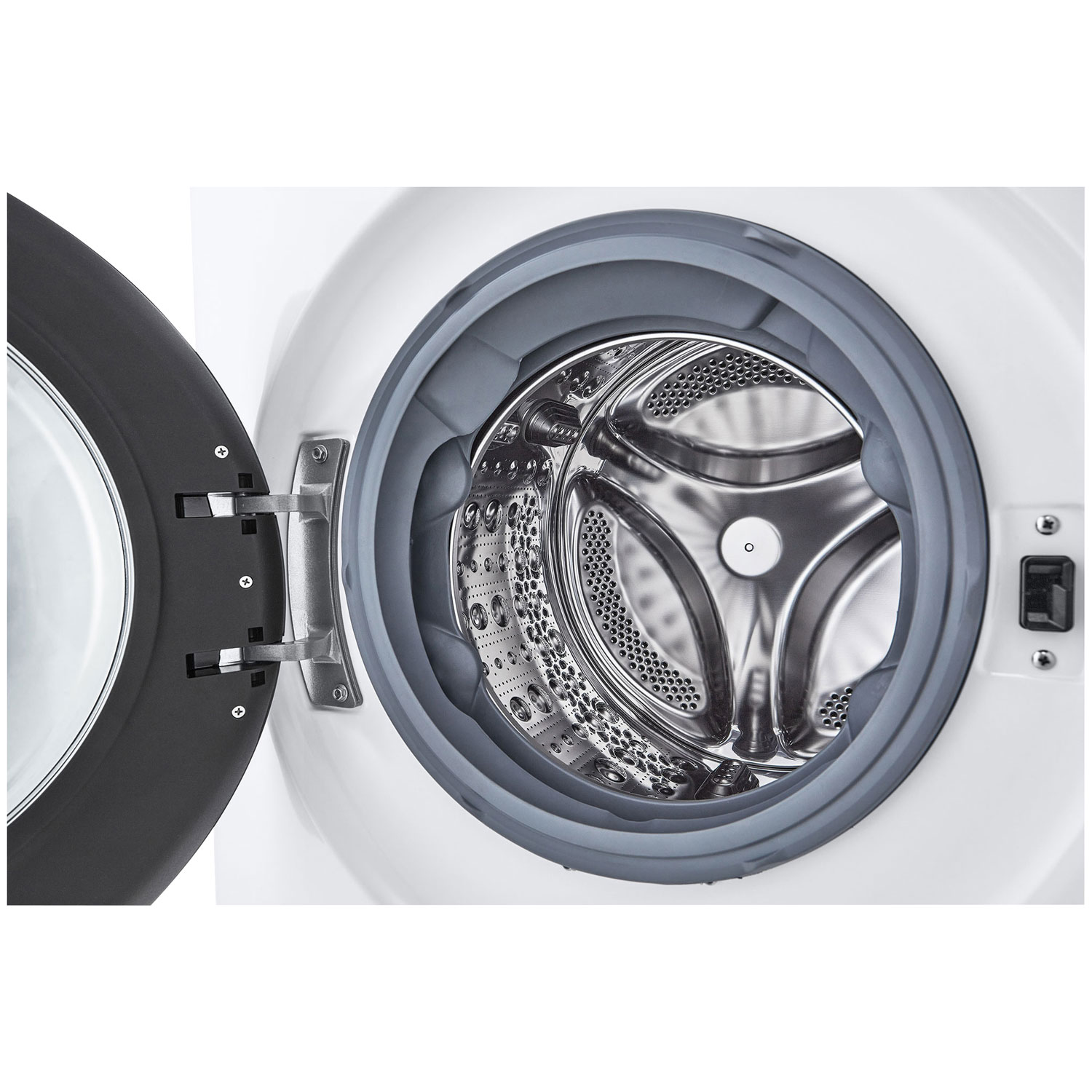 LG WashTower 2.8 Cu. Ft. Front Load Washer & 4.2 Cu. Ft. Heat Pump Dryer Laundry Centre - White