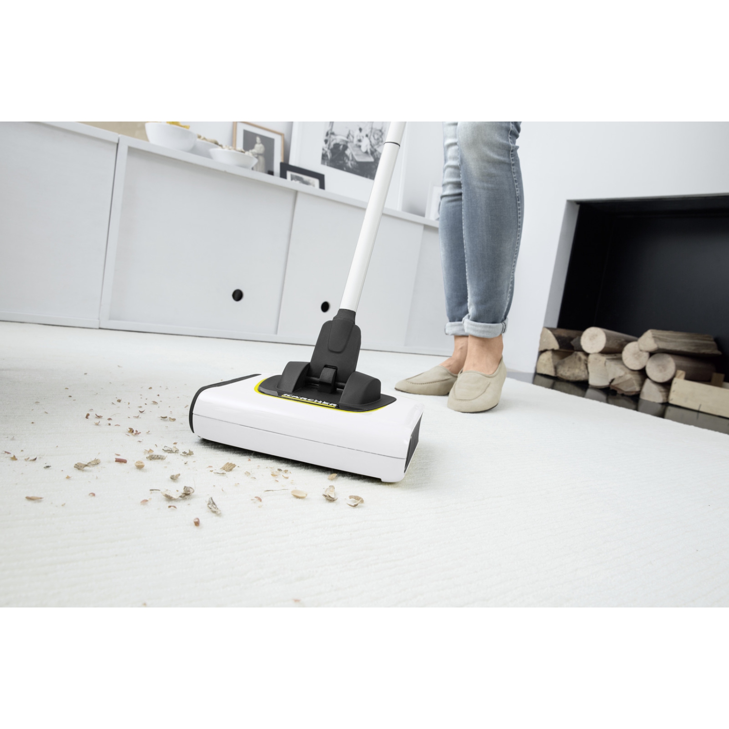 Karcher KB 5 Cordless Multi-Surface Electric Floor Sweeper Broom