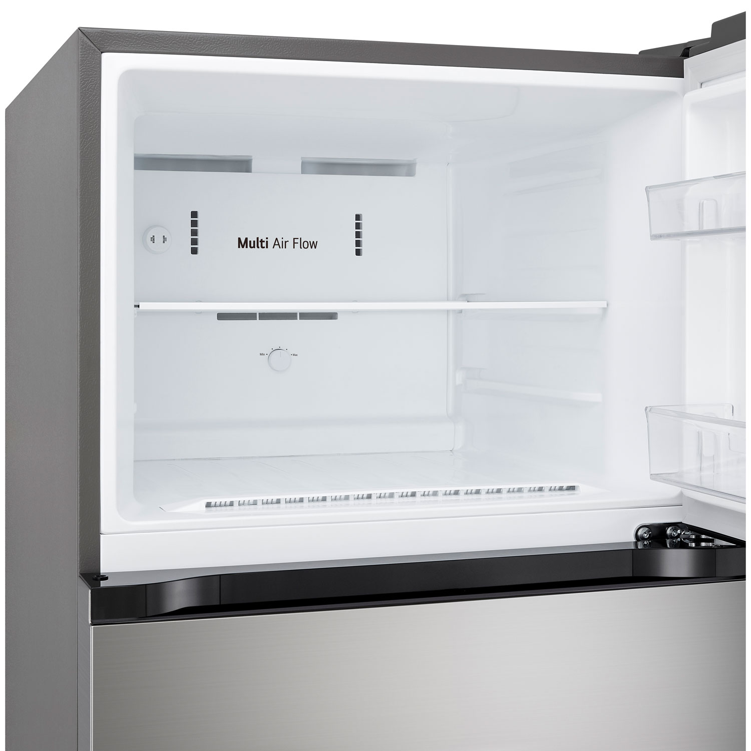 Réfrigérateur congélateur supérieur 17,5 pi³ 28 po de LG - Acier inoxydable