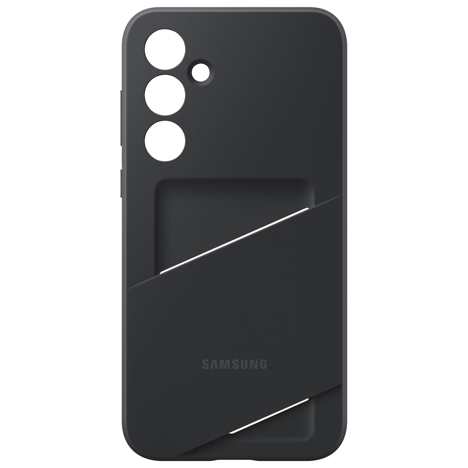 Étui à fentes pour cartes de Samsung pour Galaxy A35 - Noir