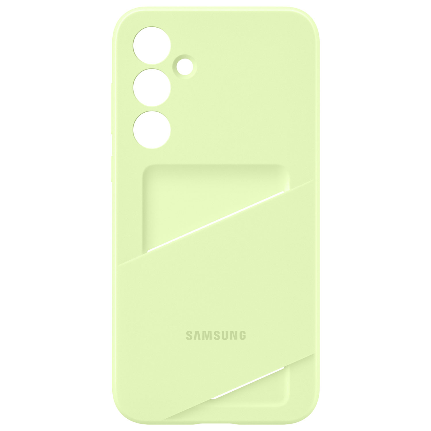 Samsung Card Slot Case for Galaxy A35 - Lime