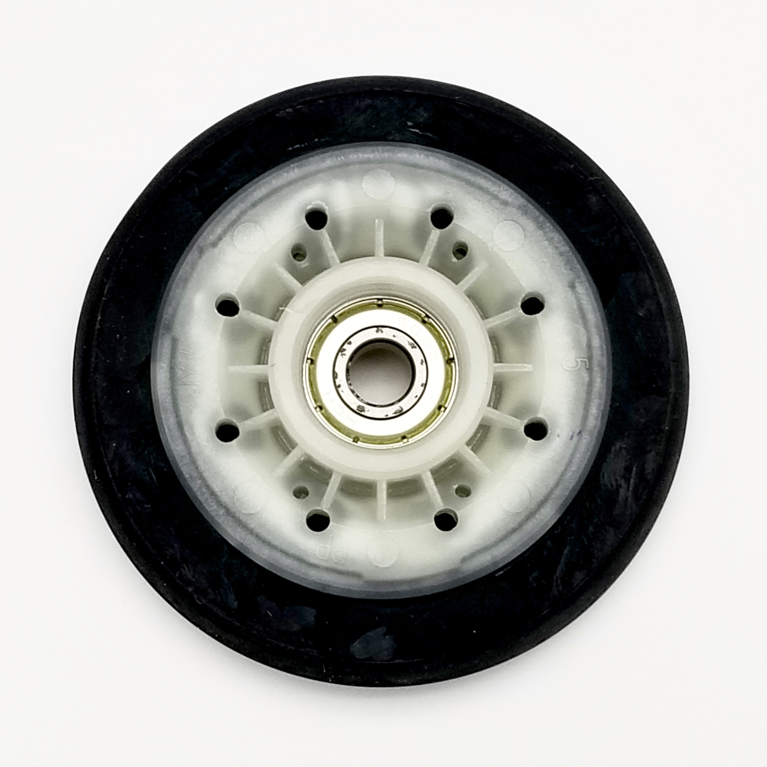 Ensemble de rouleau noir pour LAVEUSE ET SÉCHEUSE WKEX200HBA 5,2CF de LG remis à neuf, numéro de pièce : Pièce d'origine 4581EL3001&nbsp;M