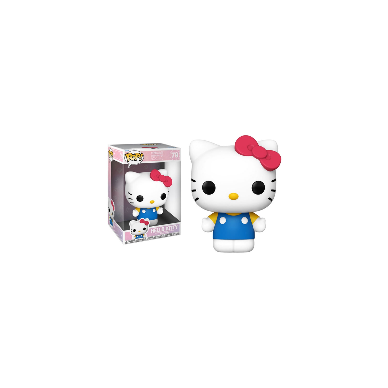 Funko Pop! Sanrio Hello Kitty 50th Anniversary Vinyl Figure 10" Hello Kitty #79