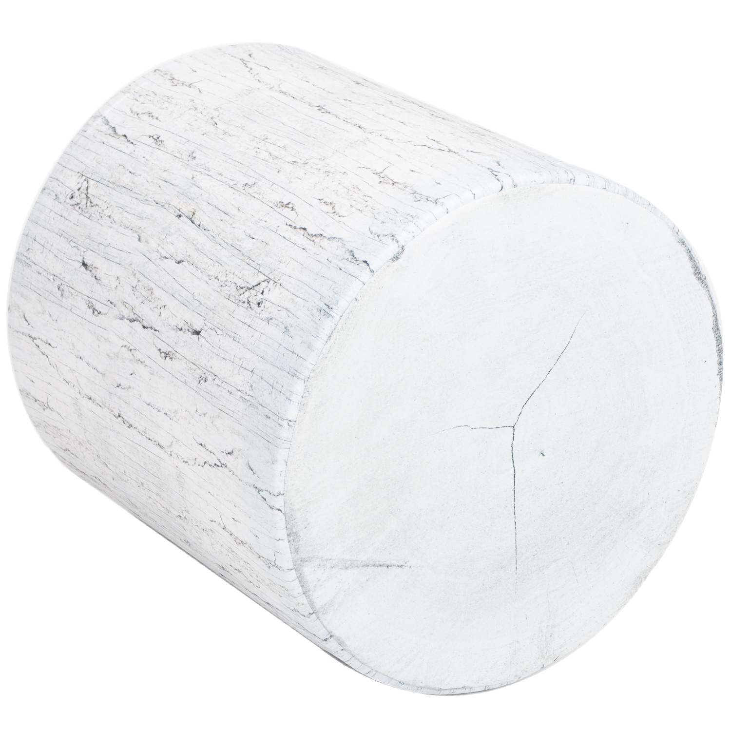 Delsit Pouf and Footstool Ottoman - Waterproof Round Stool for Indoor and Outdoor Use, Room Decor & Furniture with Removable Cover, Made in Europe