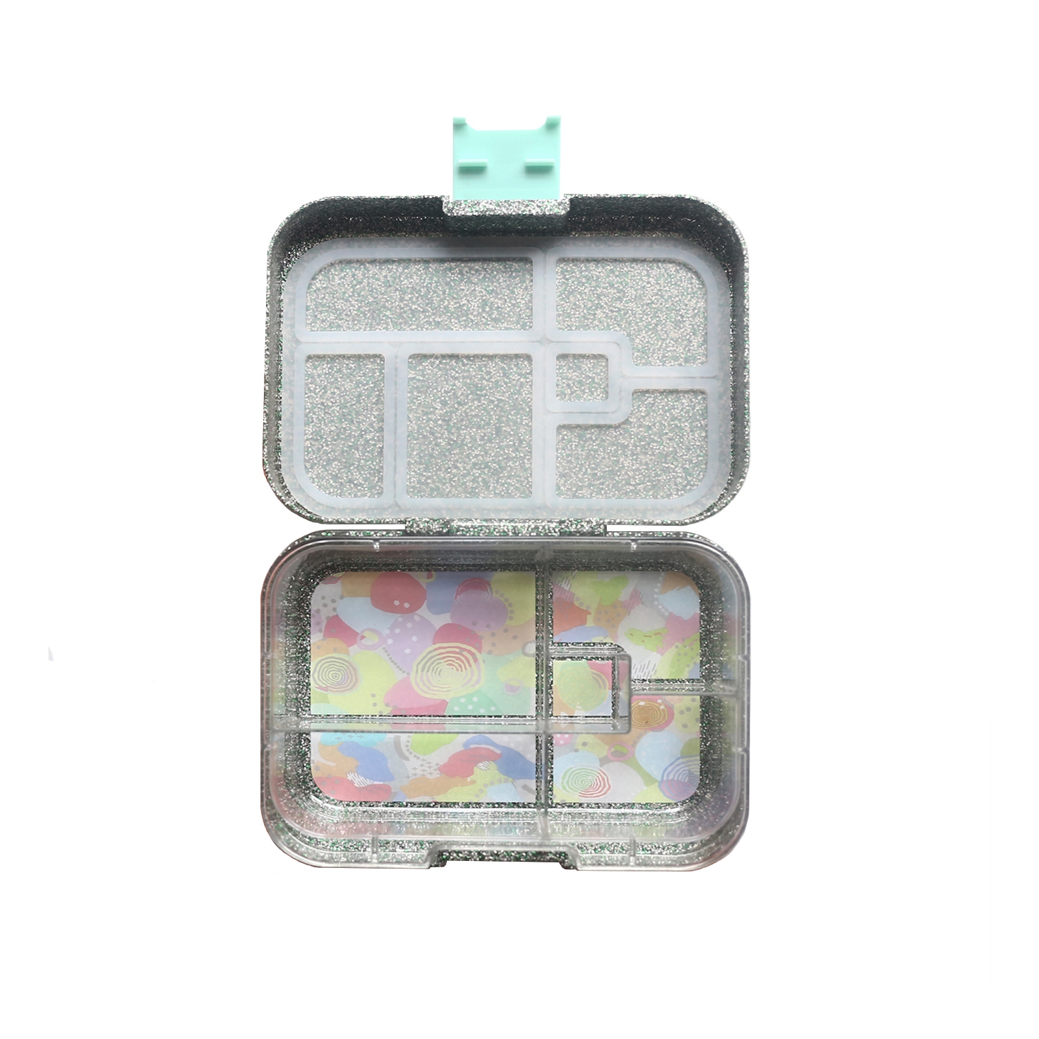 Munchbox Eco-Friendly Dishwasher Safe Child's Lunchbox - Sparkle Aqua