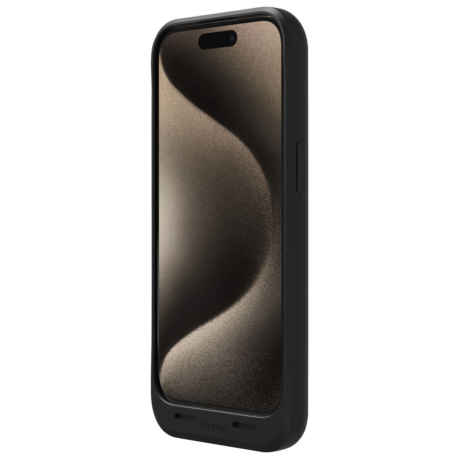 Mophie Juice Pack Case & 3000 mAh Power Bank for iPhone 15 Pro Max - Black - Only at Best Buy