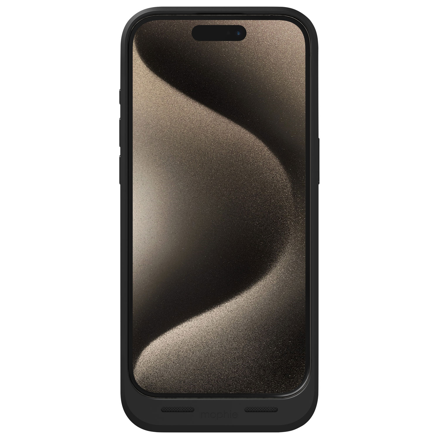 Mophie Juice Pack Case & 3000 mAh Power Bank for iPhone 15 Pro Max - Black - Only at Best Buy