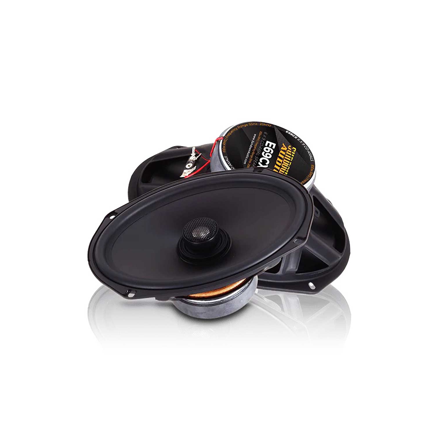 Sundown Audio E-69CX 6" x 9" 2-Way 100W RMS 4-Ohms Coaxial Car Speakers