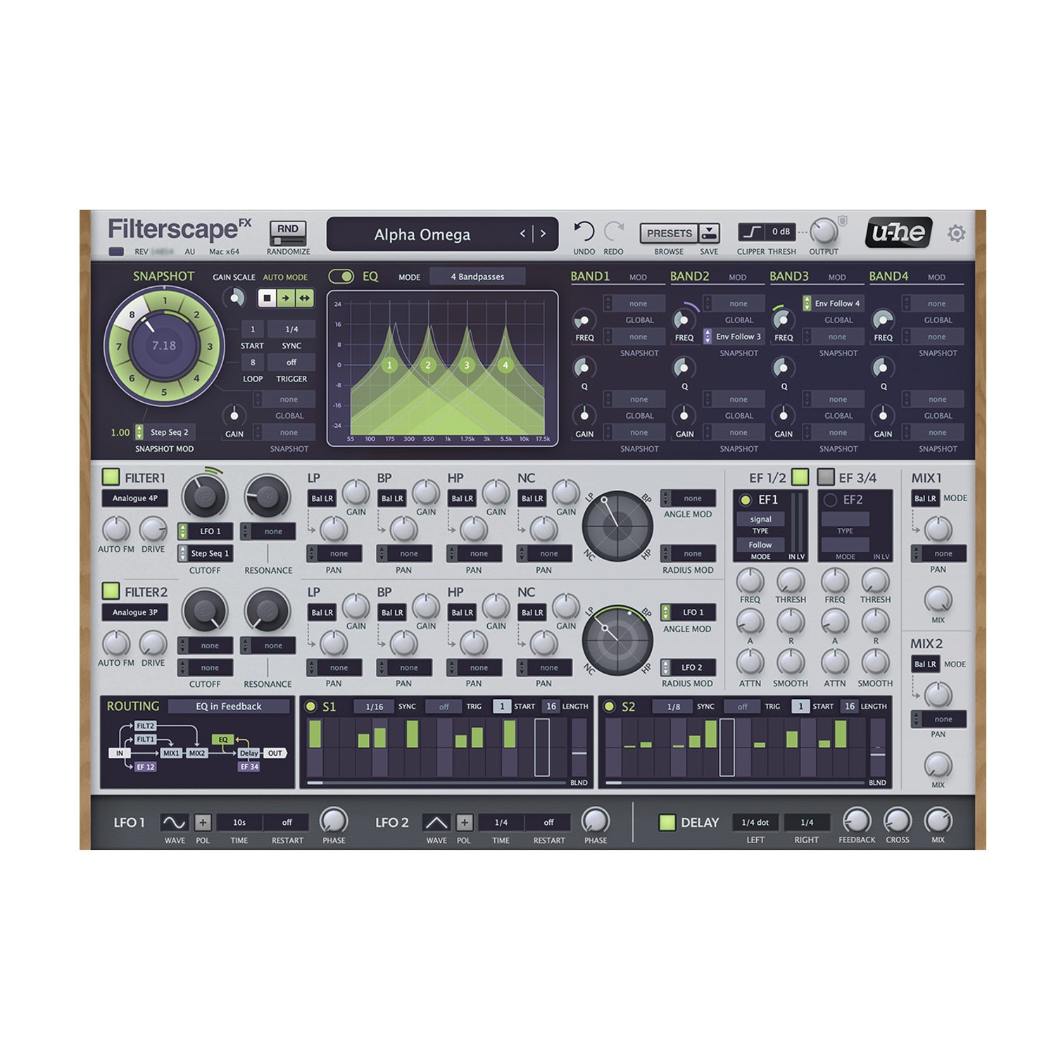 u-He Filterscape - Digital Download