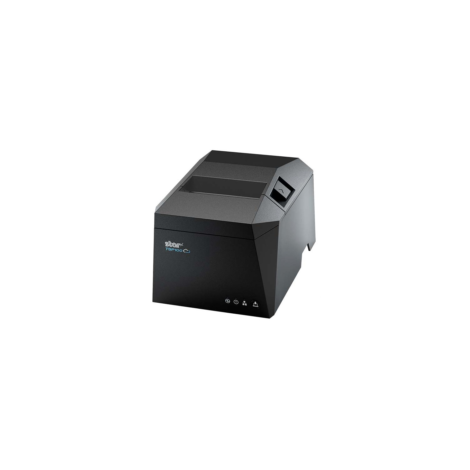 Star Micronics Thermal Receipt Printer TSP143IVUW - TSP100IV Series Cutter, WLAN, USB-C, Ethernet, CLOUDPRNT with Ethernet and USB Cable, Gray