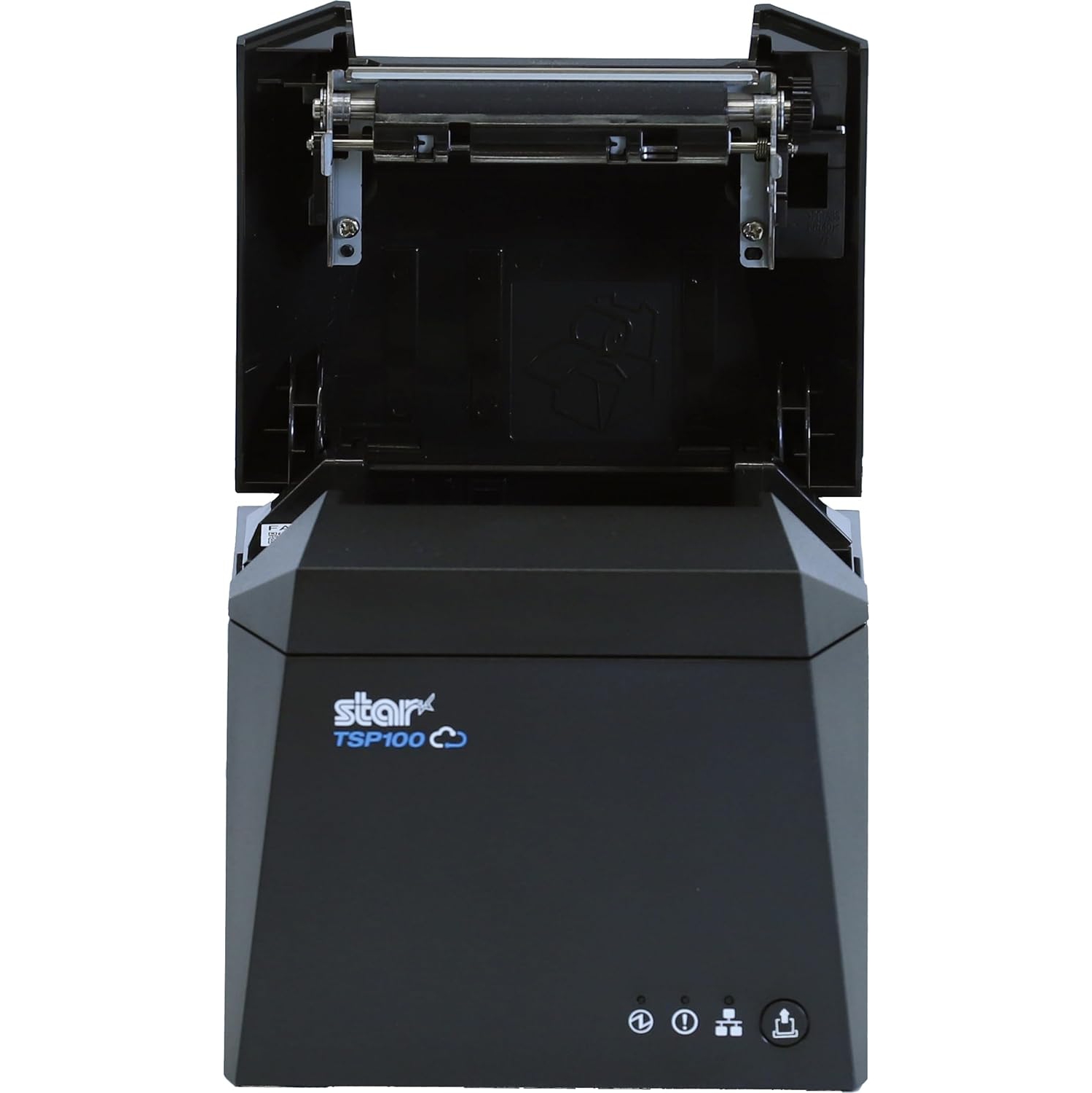 Star Micronics Thermal Receipt Printer TSP143IVUE - TSP100IV Series Cutter, AOA, USB-C, USB-A, Ethernet, CLOUDPRNT with Ethernet and USB Cable, Gray