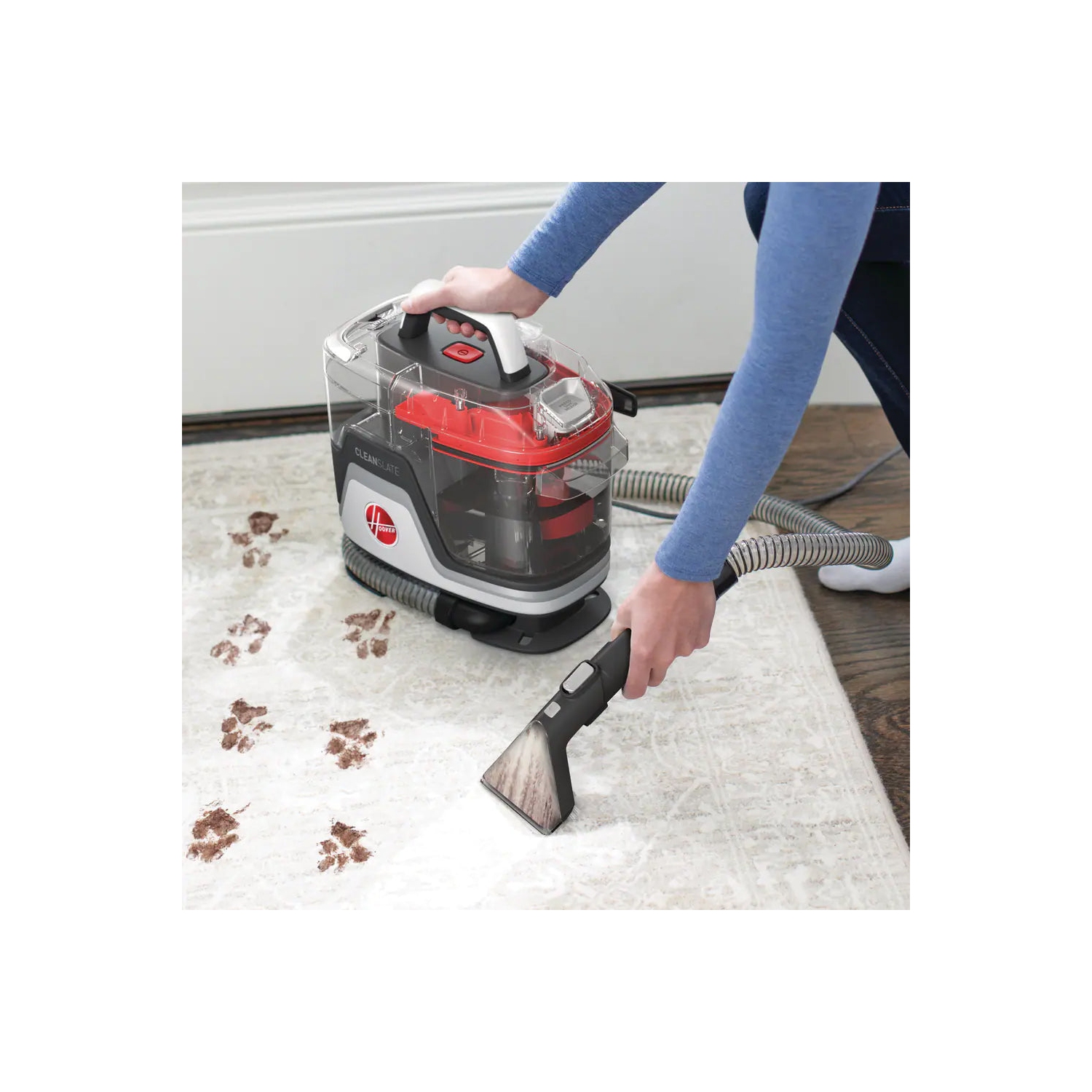 Refurbished Good -Hoover Cleanslate FH14000V Spotless Pet Portable Carpet & Upholstery Cleaner