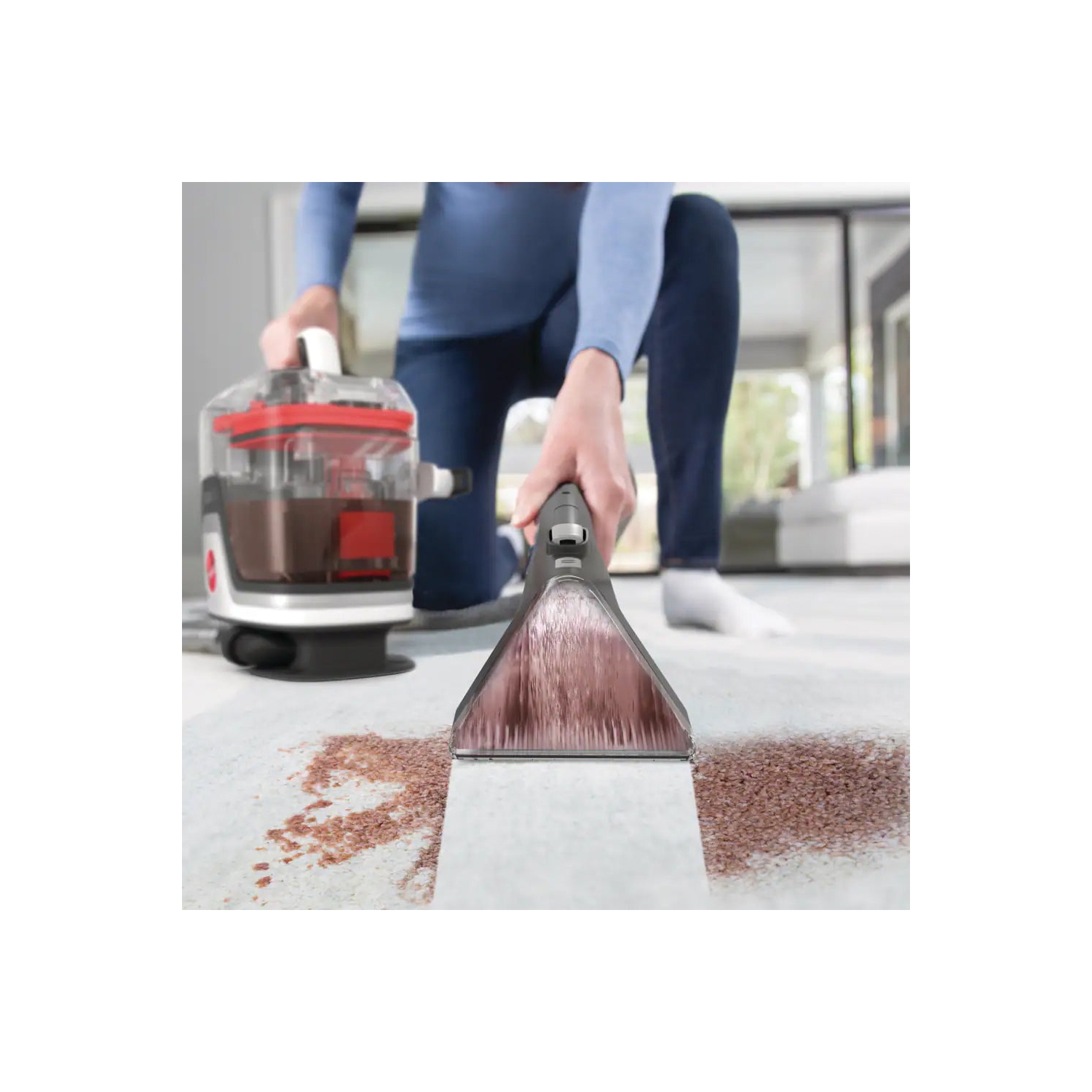 Refurbished Good -Hoover Cleanslate FH14000V Spotless Pet Portable Carpet & Upholstery Cleaner