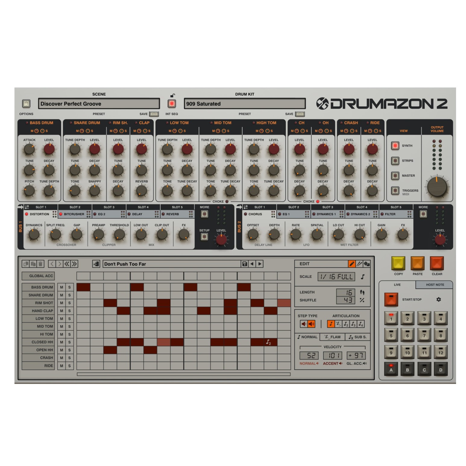 D16 Group Audio Software Drumazon 2 - Digital Download