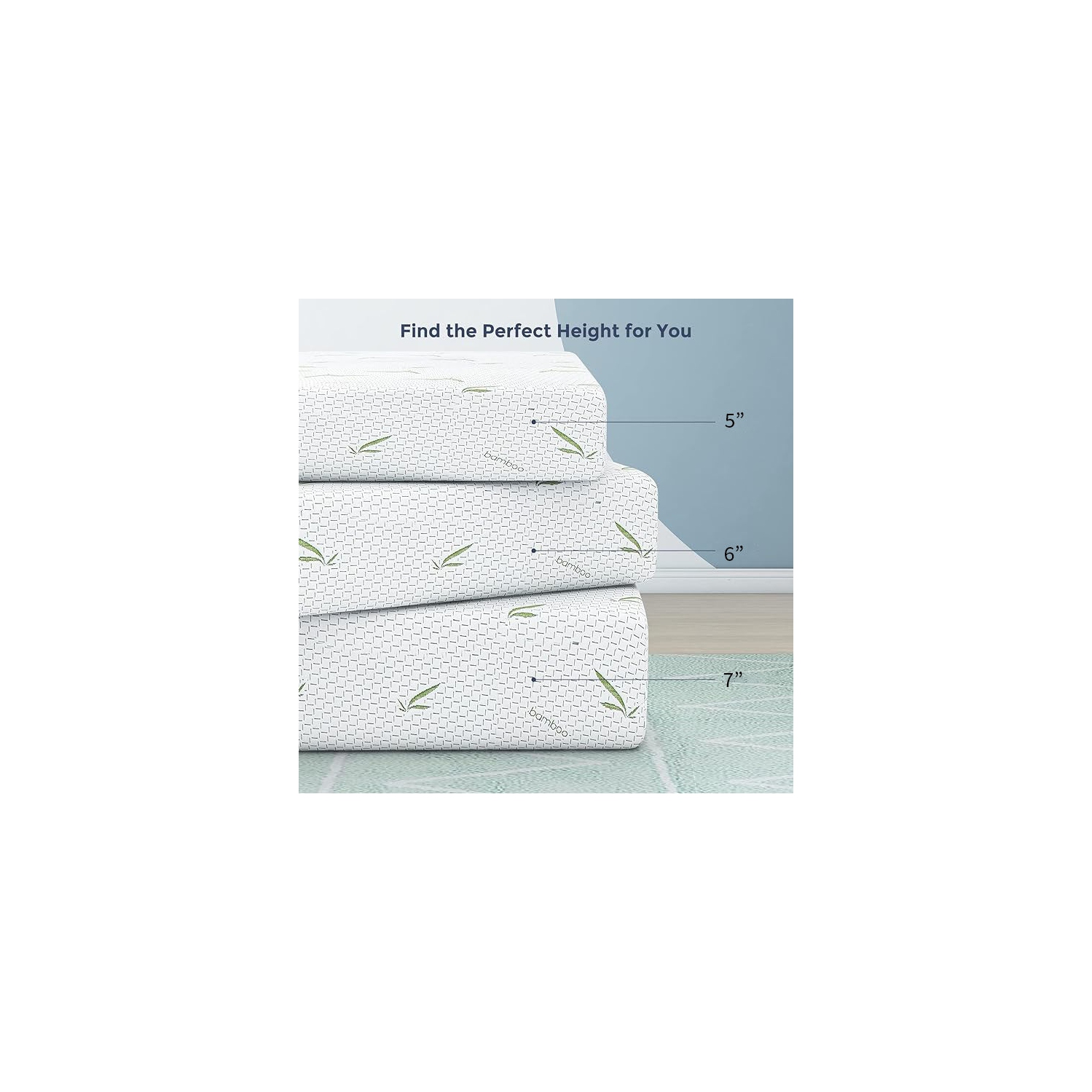 Matelas Ultraflex EasySleep - confort réversible infusé de gel mi-ferme fabriqué au Canada, soulagement de la pression, housse en bambou, mousse