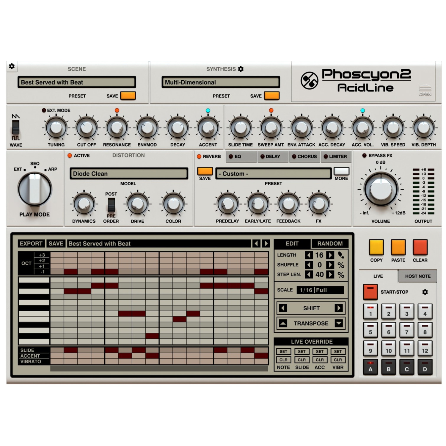 D16 Group Audio Software Phoscyon 2 - Digital Download
