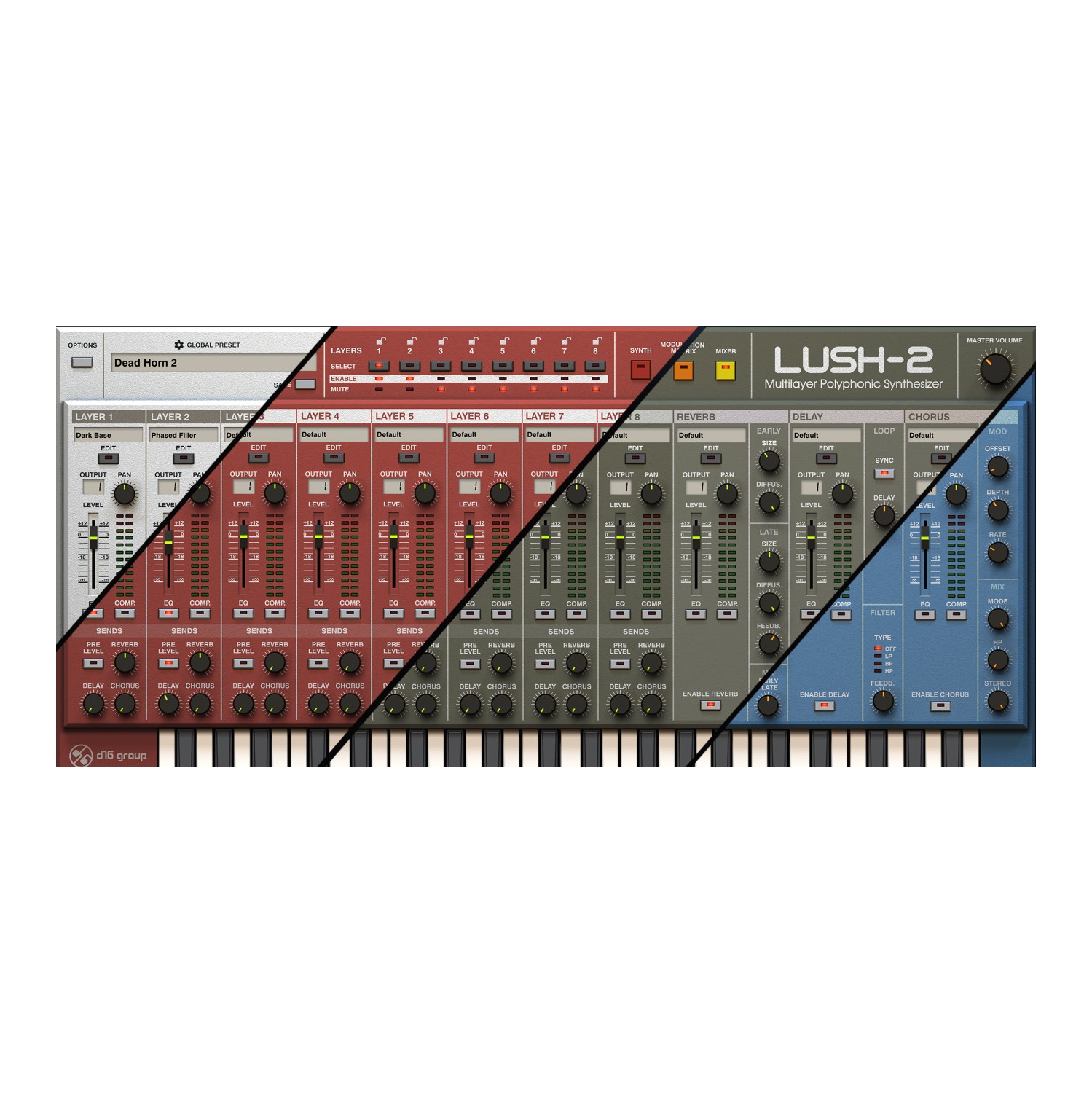 D16 Group Audio Software Lush 2 - Téléchargement numérique