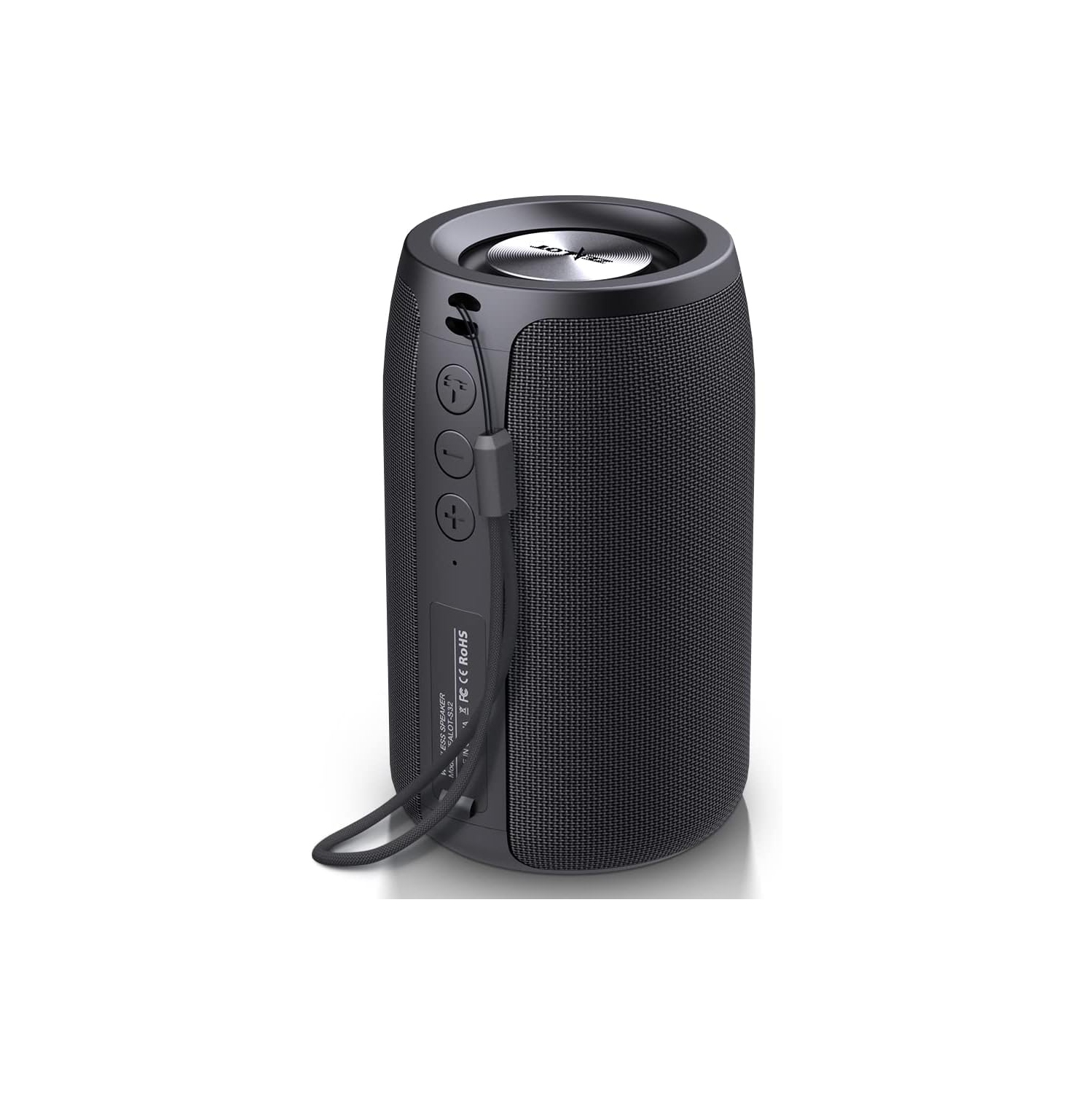 Portable Bluetooth Speaker, Waterproof Speaker, Wireless Speaker IPX5, 12H Playtime, Stereo Pairing, MIC/TF Card/USB/AUX Home/Outdoor/Home Audio Gift