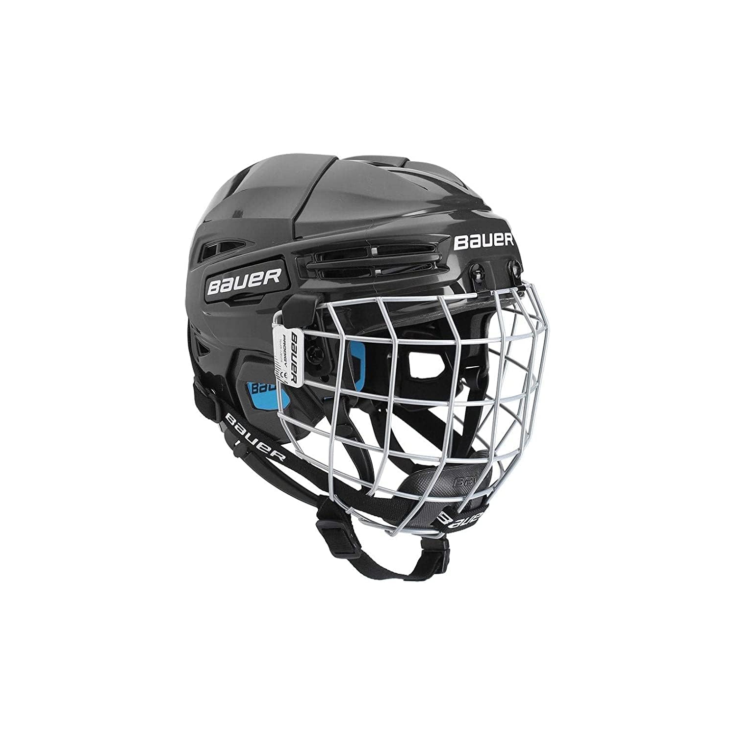 Casque et protège-visage Bauer Prodigy, noir