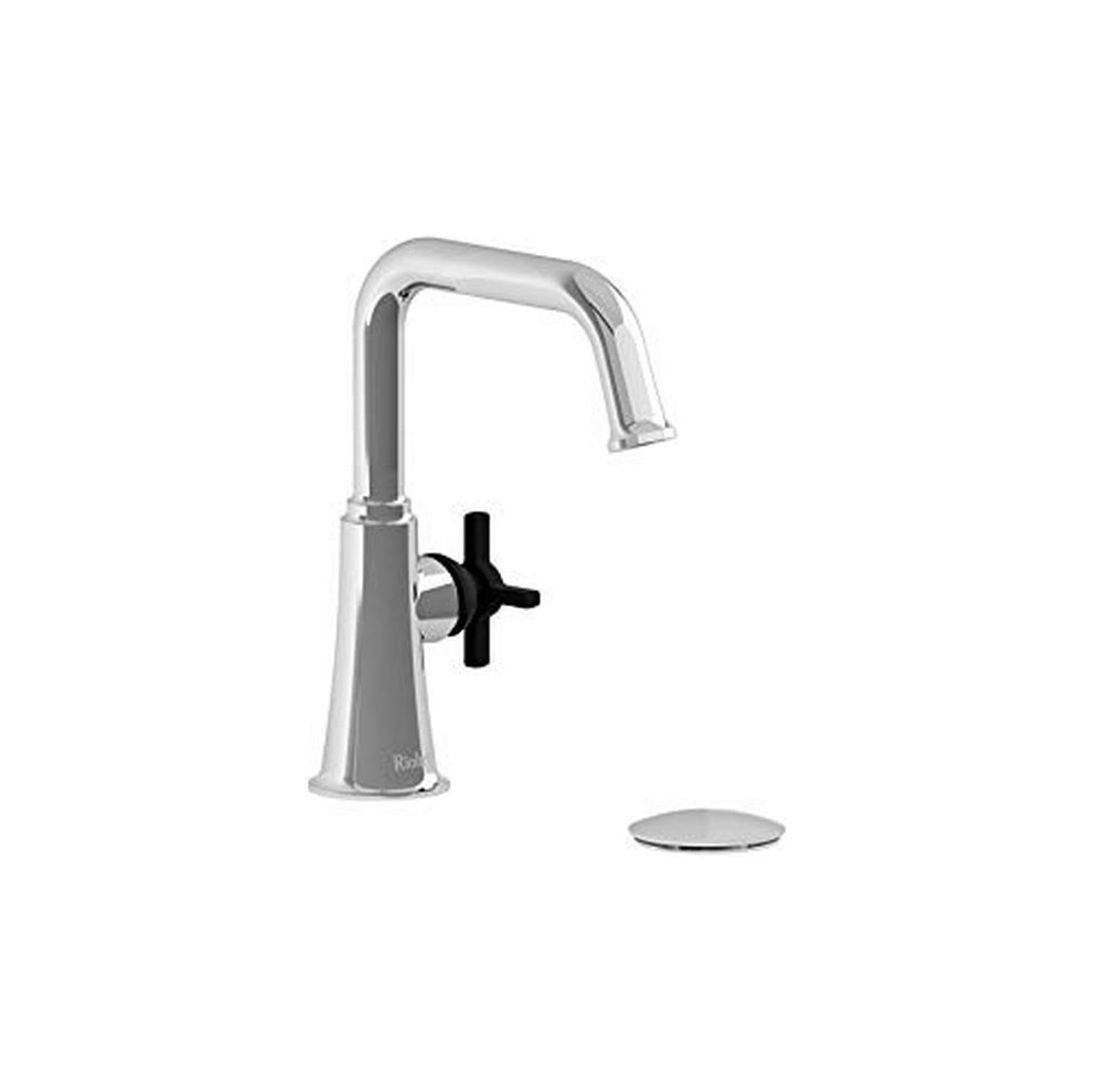 Riobel MMSQS01+CBK Single Hole Lavatory Faucet,
