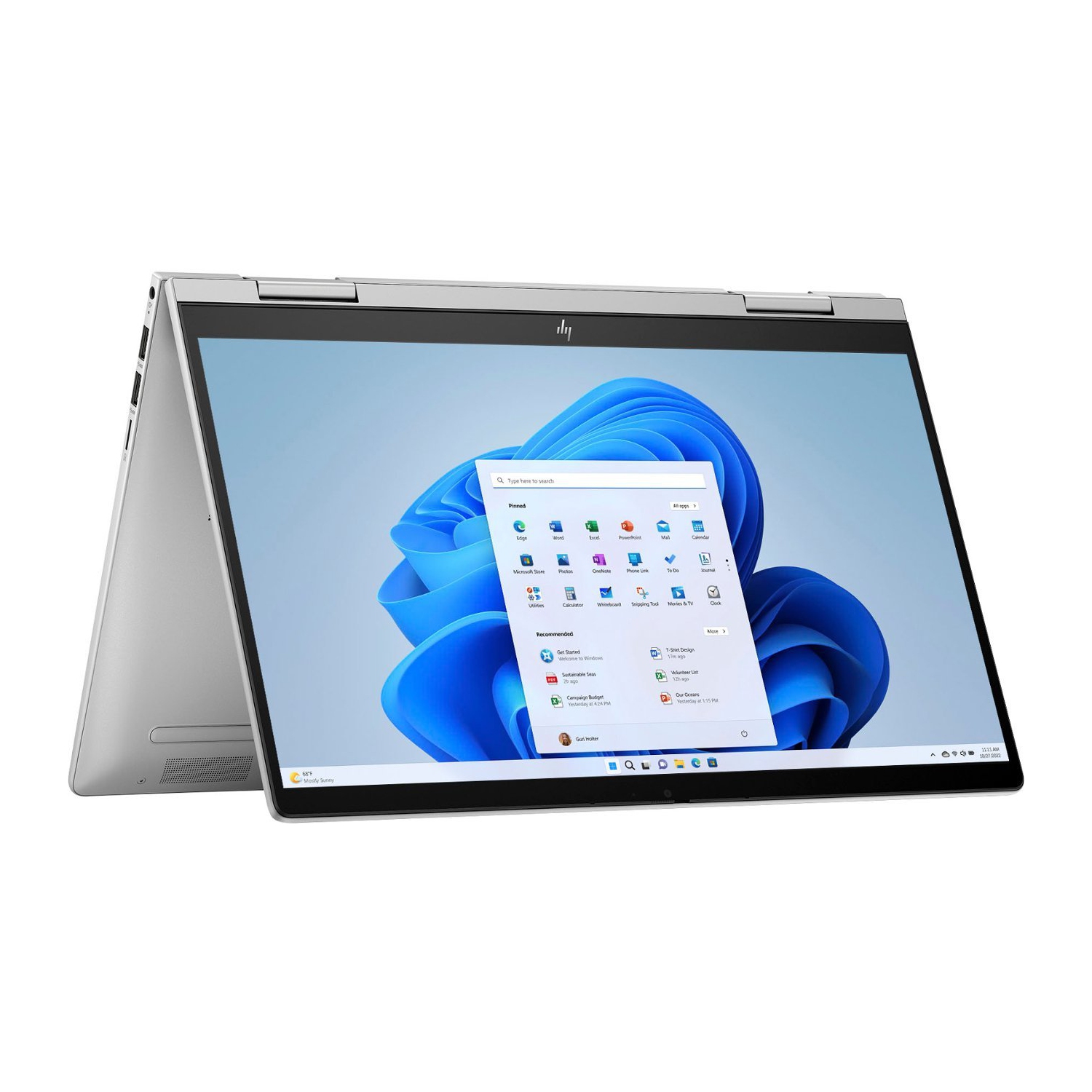 HP Envy 2-in-1 14" Full HD Touch-Screen Laptop, 8GB RAM, 2TB SSD, Intel Core i5 1335U, Intel Iris Xe Graphics, Fast Charge, Fingerprint, Backlit KB, Windows 11 H, Natural Silver