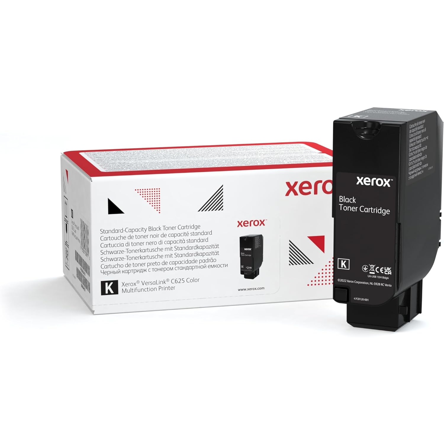Xerox – Cartouche de toner noir VersaLink C625 authentique, rendement de 8.000 pages, EXPÉDITION GRATUITE 006R04616