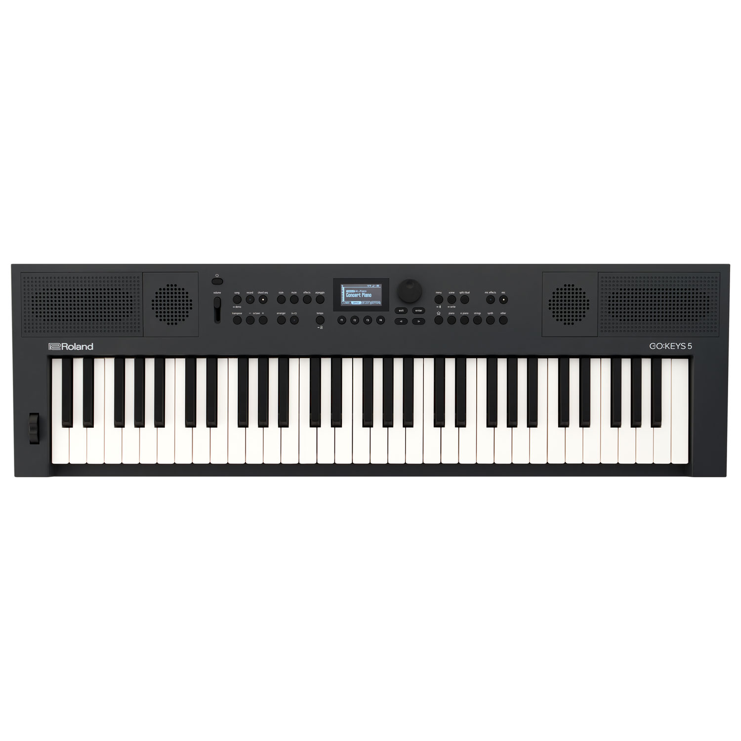 Roland GO:KEYS 5 61-Key Music Creation Keyboard - Graphite