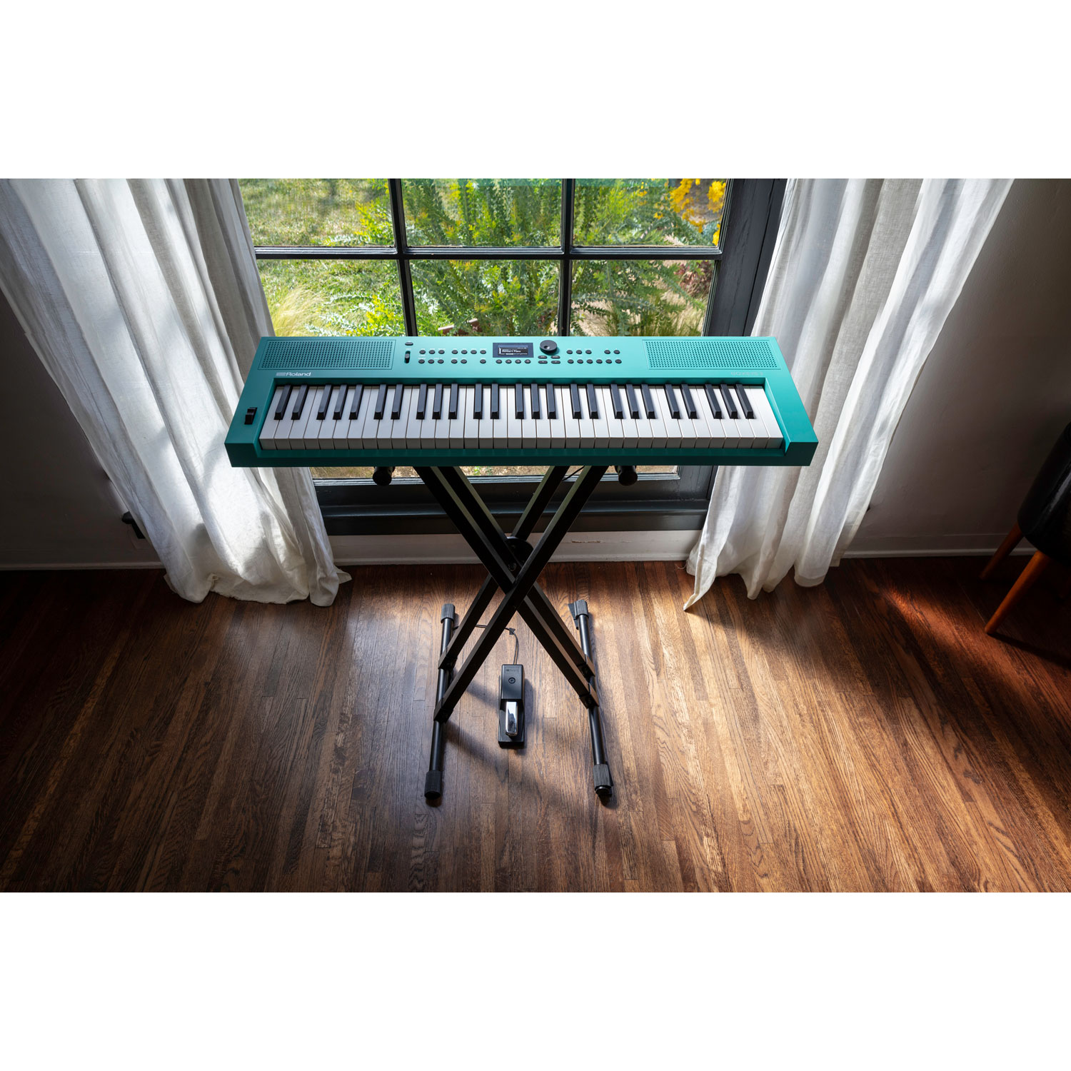 Roland GO:KEYS 3 61-Key Music Creation Keyboard - Turquoise