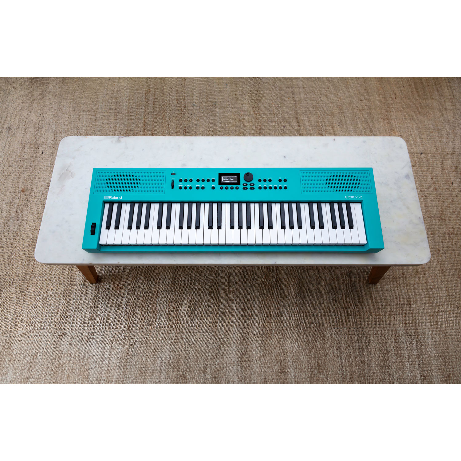 Roland GO:KEYS 3 61-Key Music Creation Keyboard - Turquoise