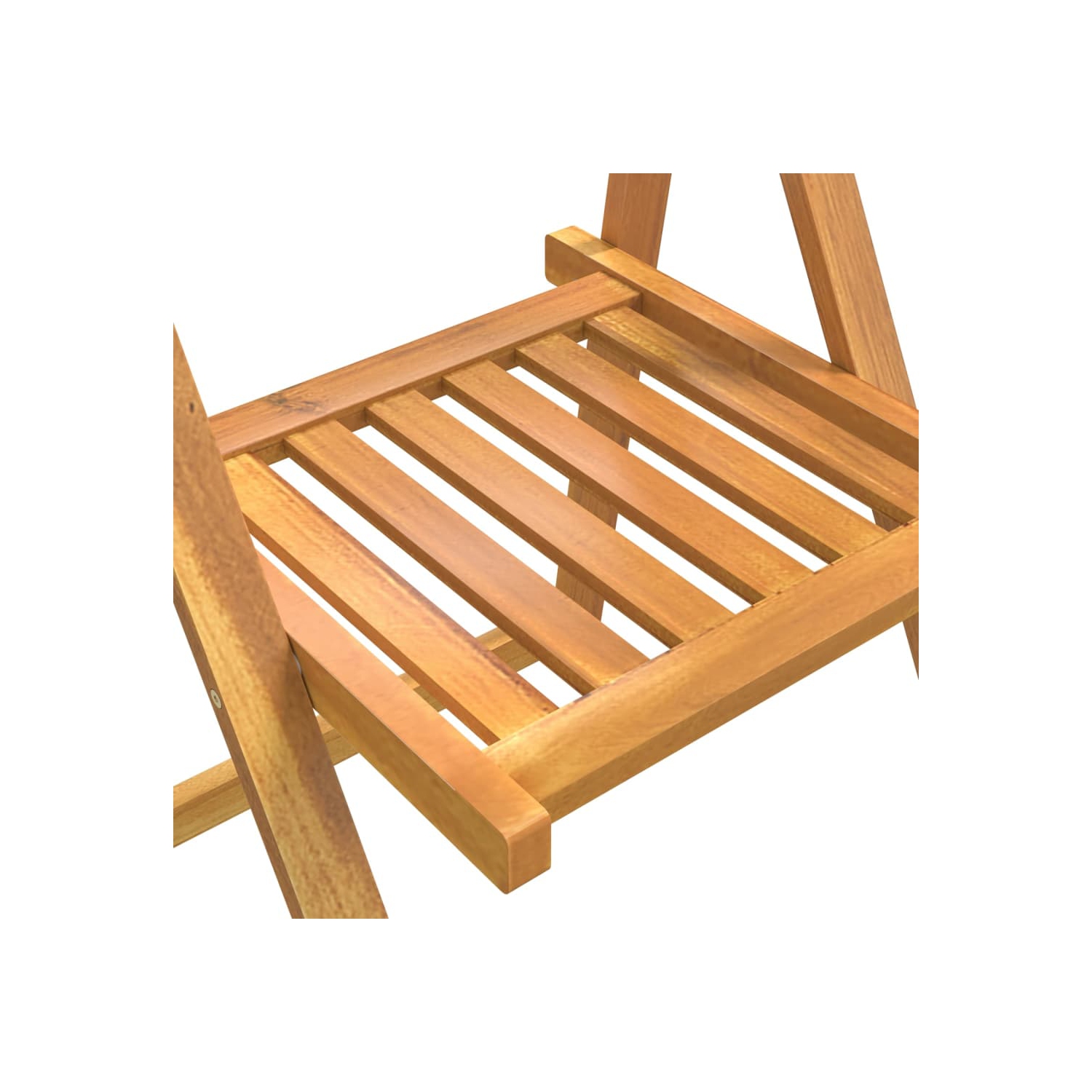 vidaXL Folding Garden Chairs 4 pcs Solid Wood Acacia