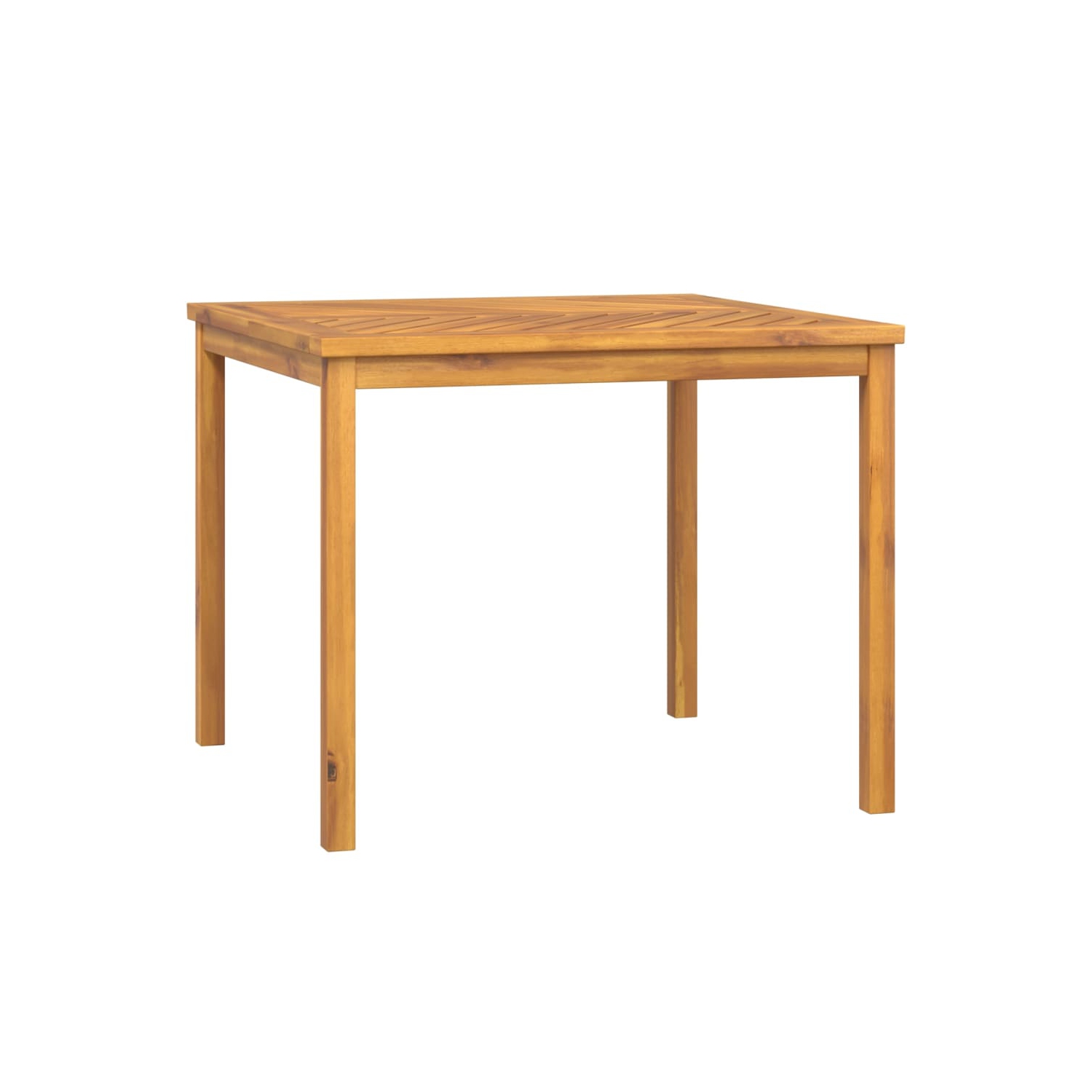 vidaXL Garden Dining Table 90x90x74 cm Solid Wood Acacia